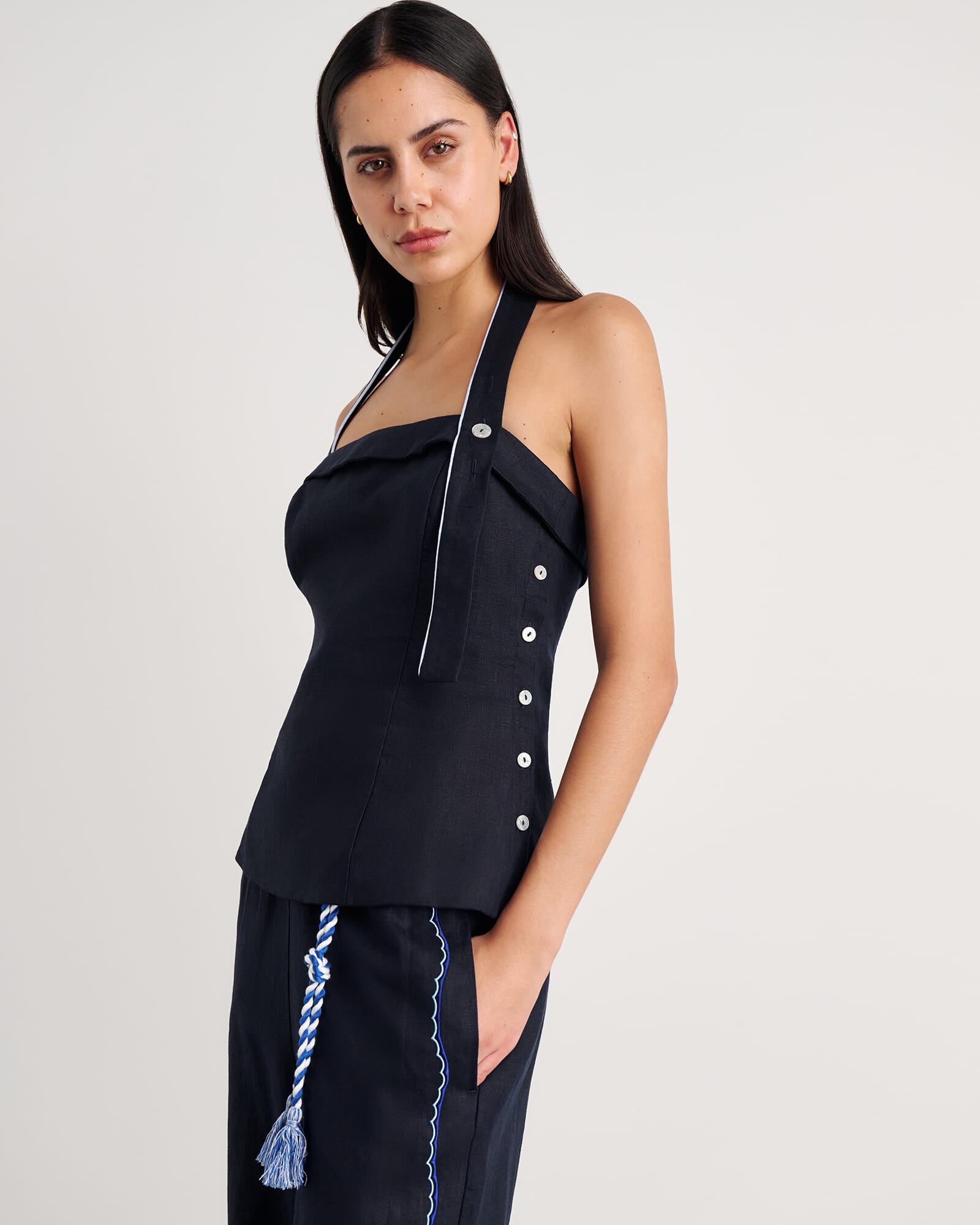 Seahorse Halter Top
