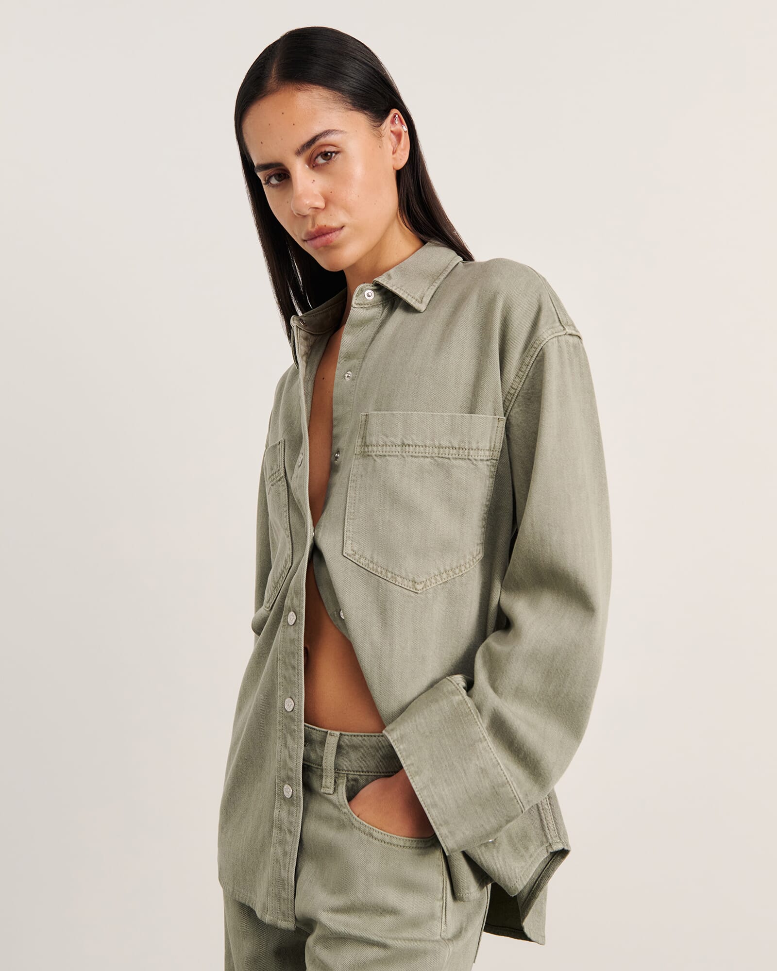 Loe Denim Shacket