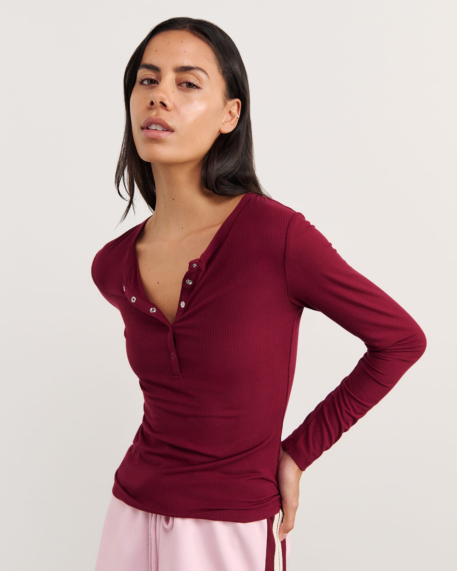 Celina Henley Top