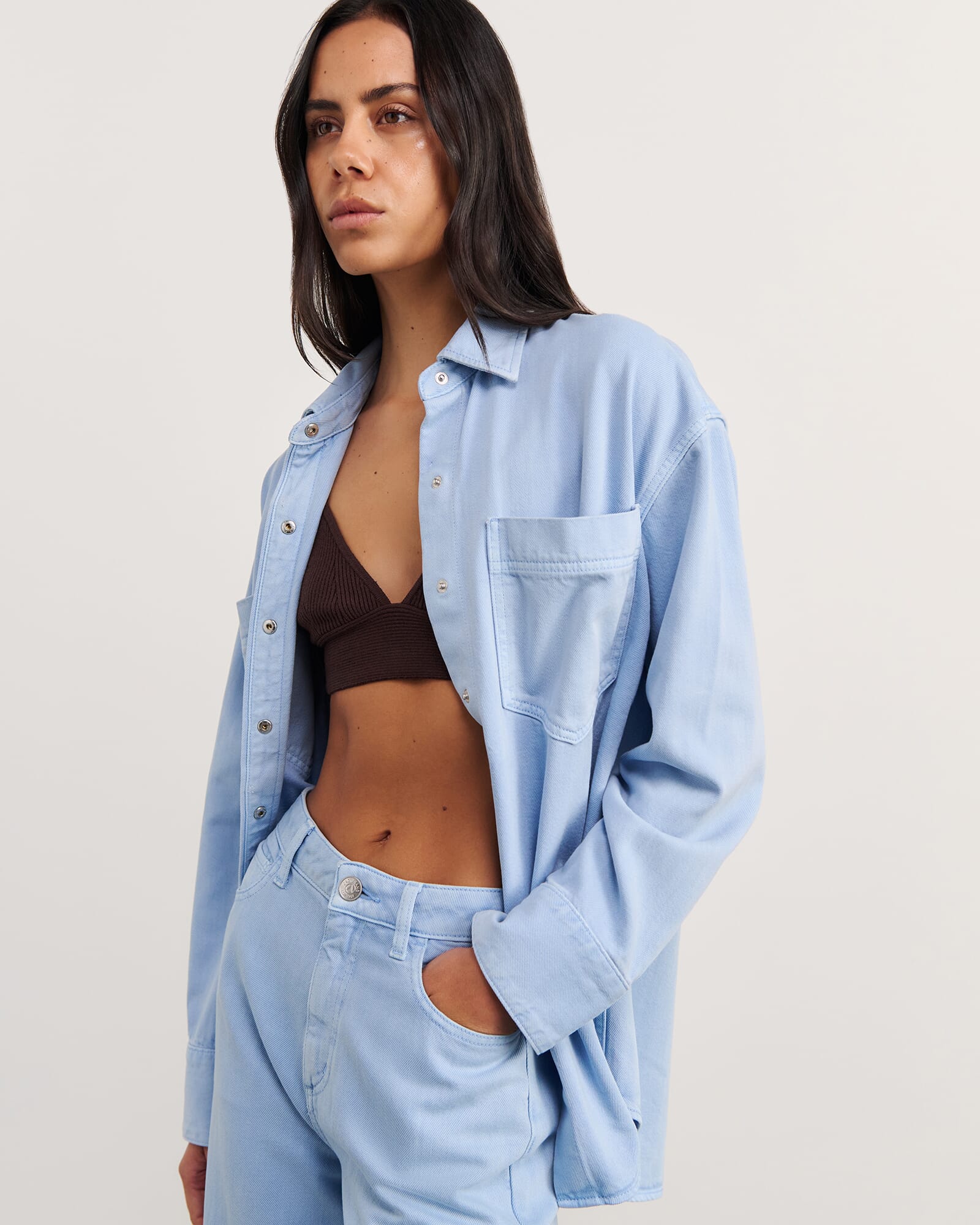Loe Denim Shacket