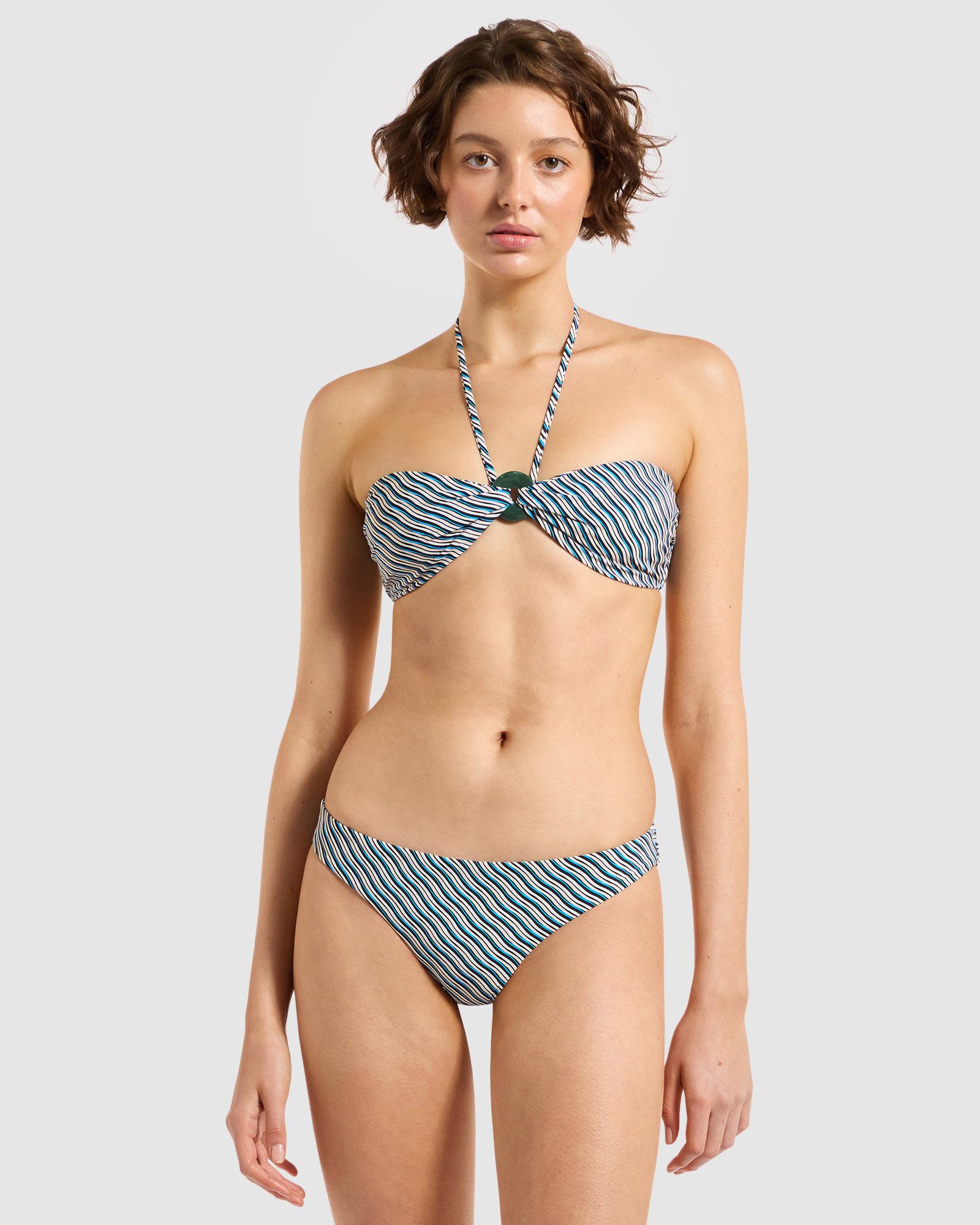 Onda Bandeau Bikini Top