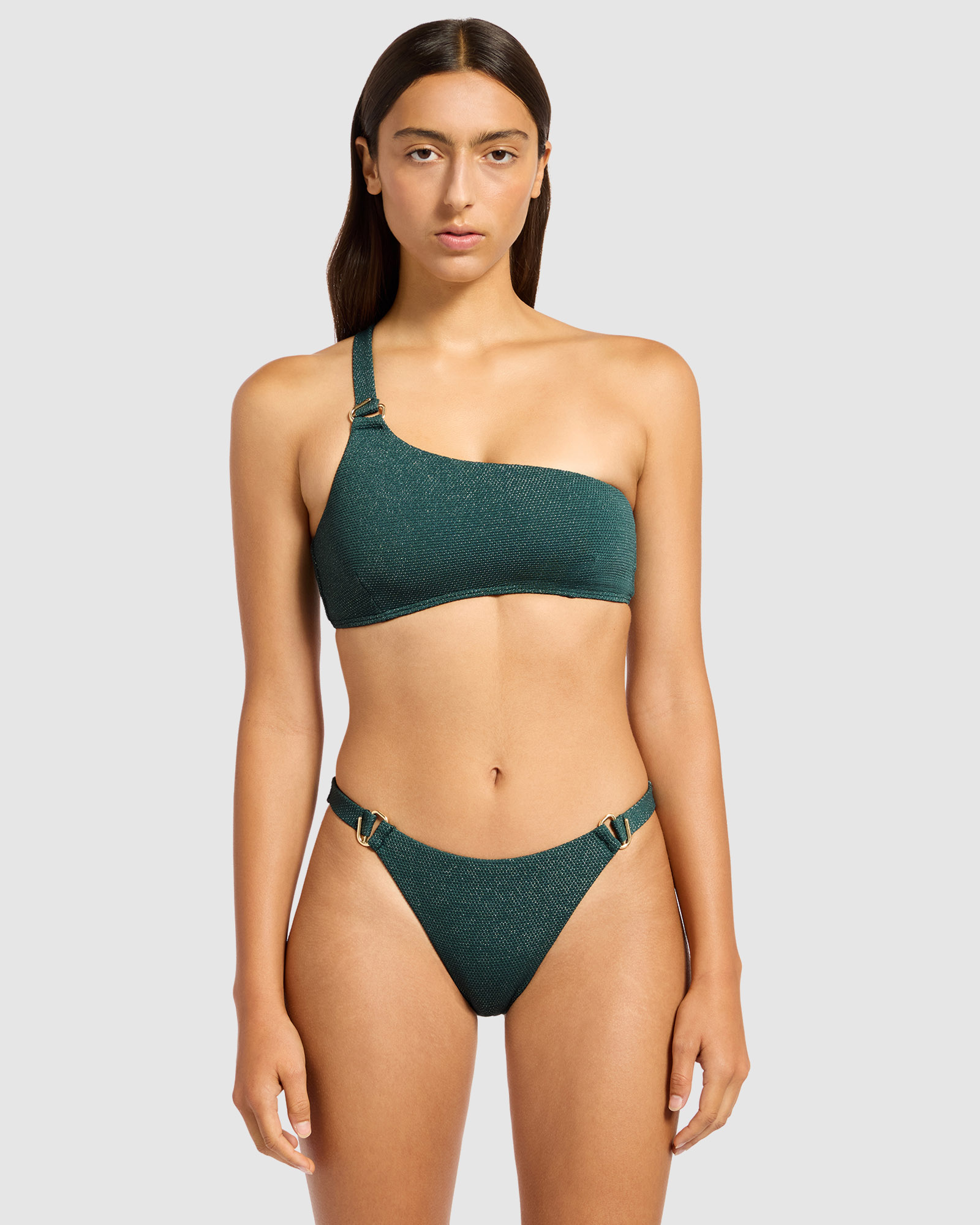 Tirari Nights One Shoulder Bikini Top