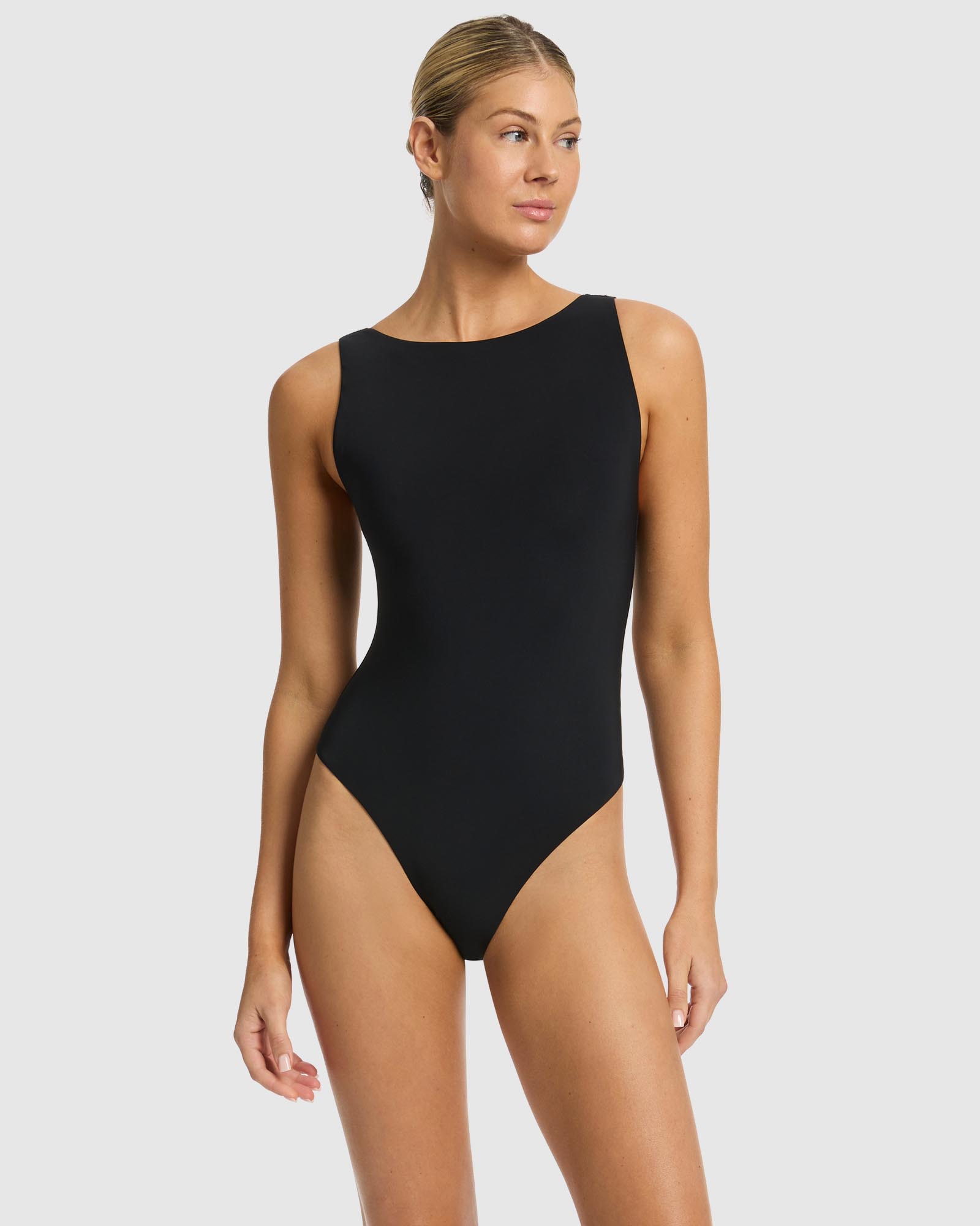 High Leg Tank One Piece
