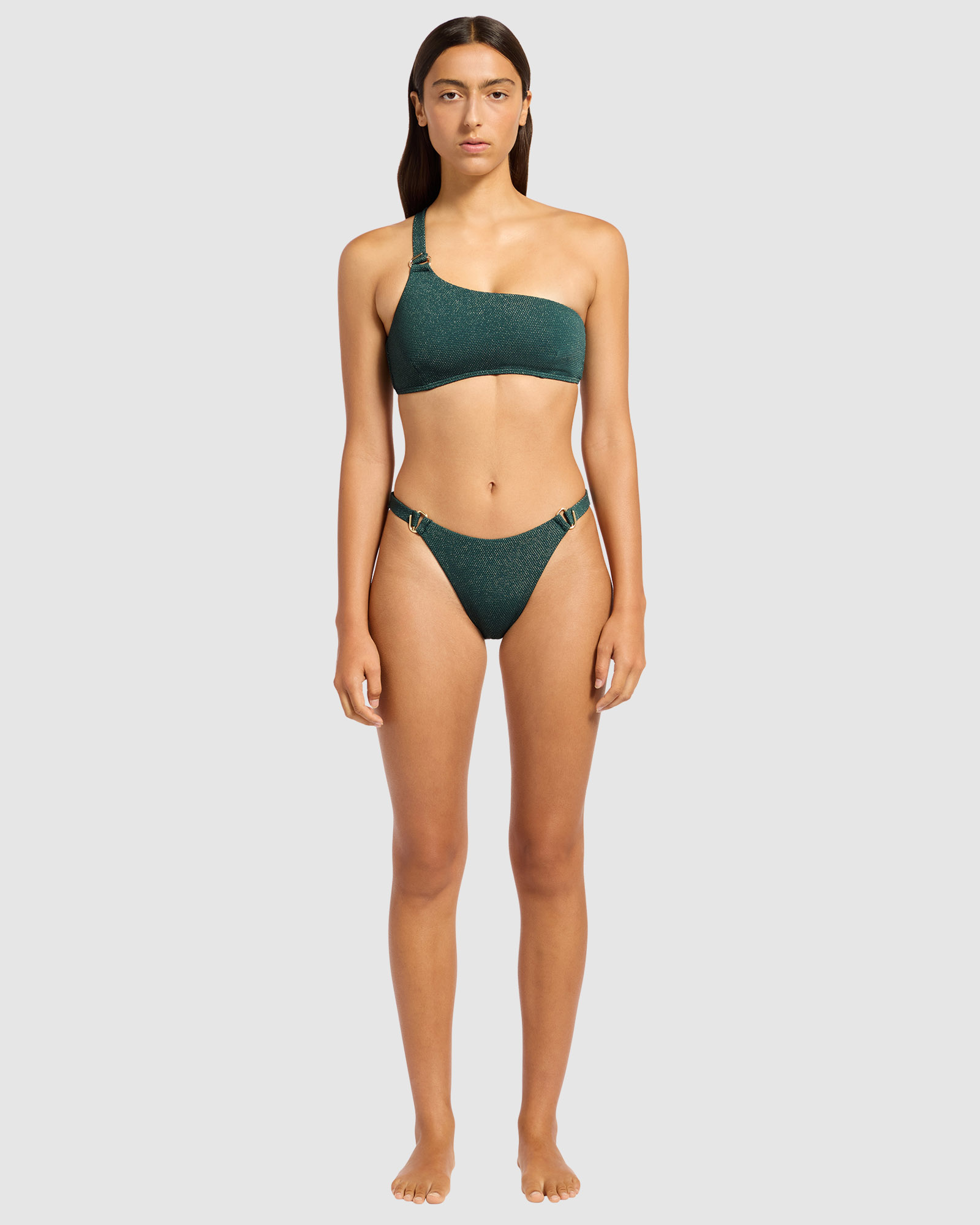 Tirari Nights High Leg Bikini Bottom