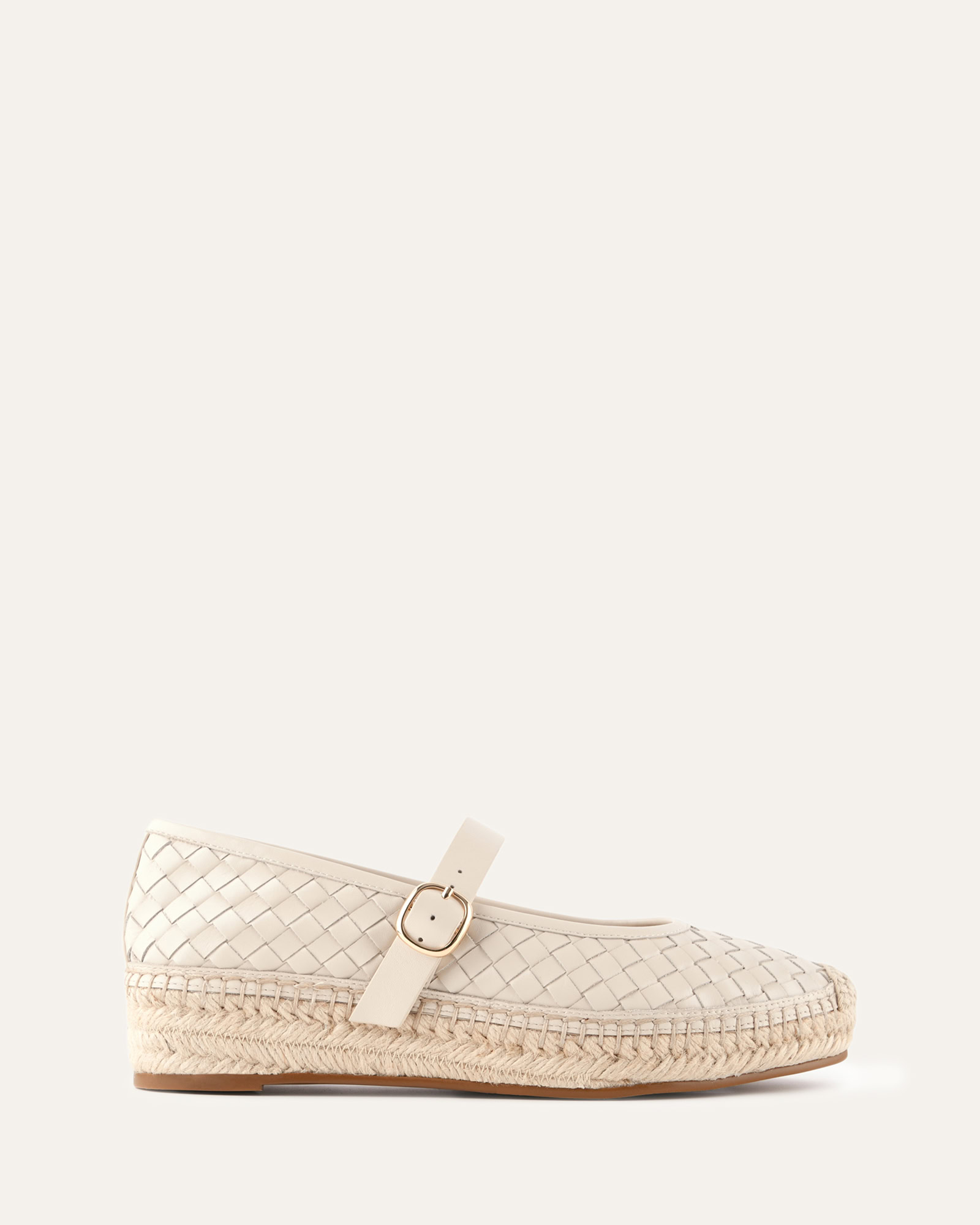 Elsie Woven Flat Espadrilles