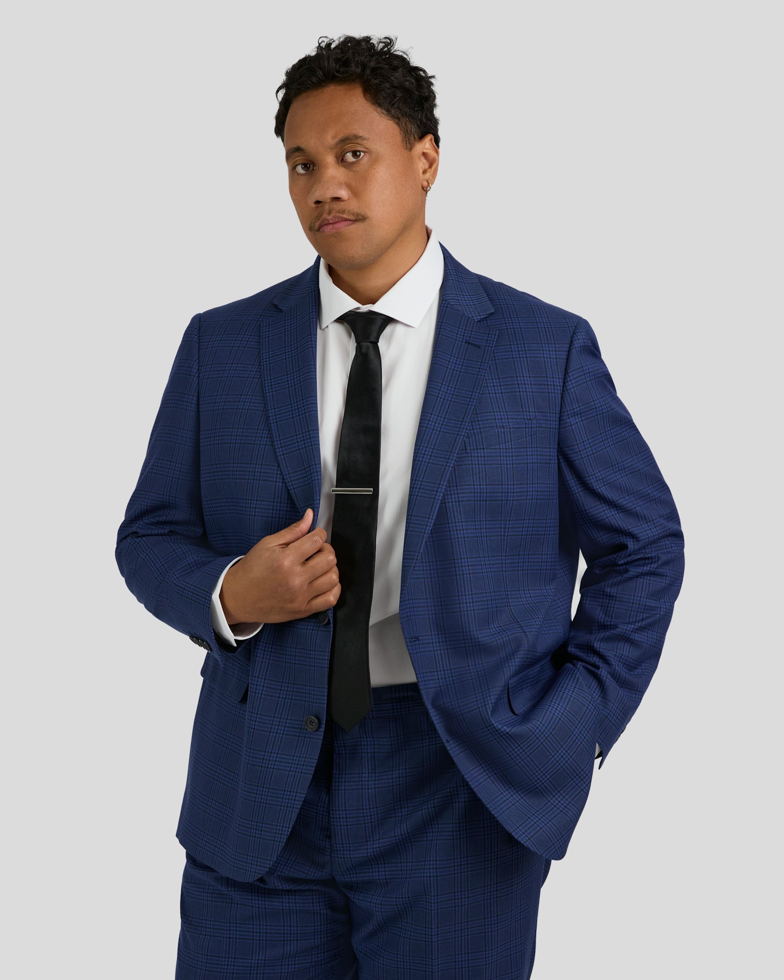 Myles Check Suit Jacket