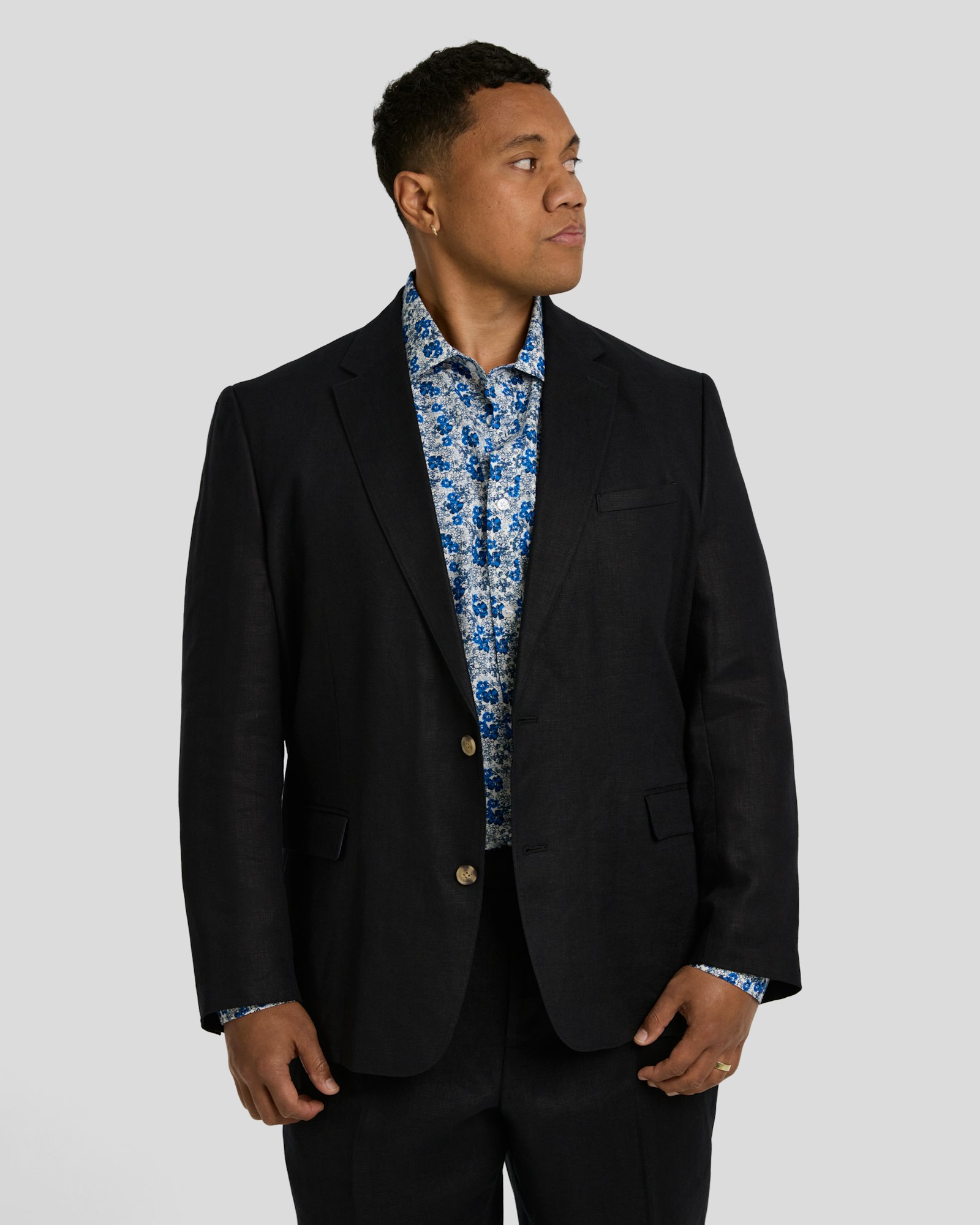 Matteo Linen Suit Jacket