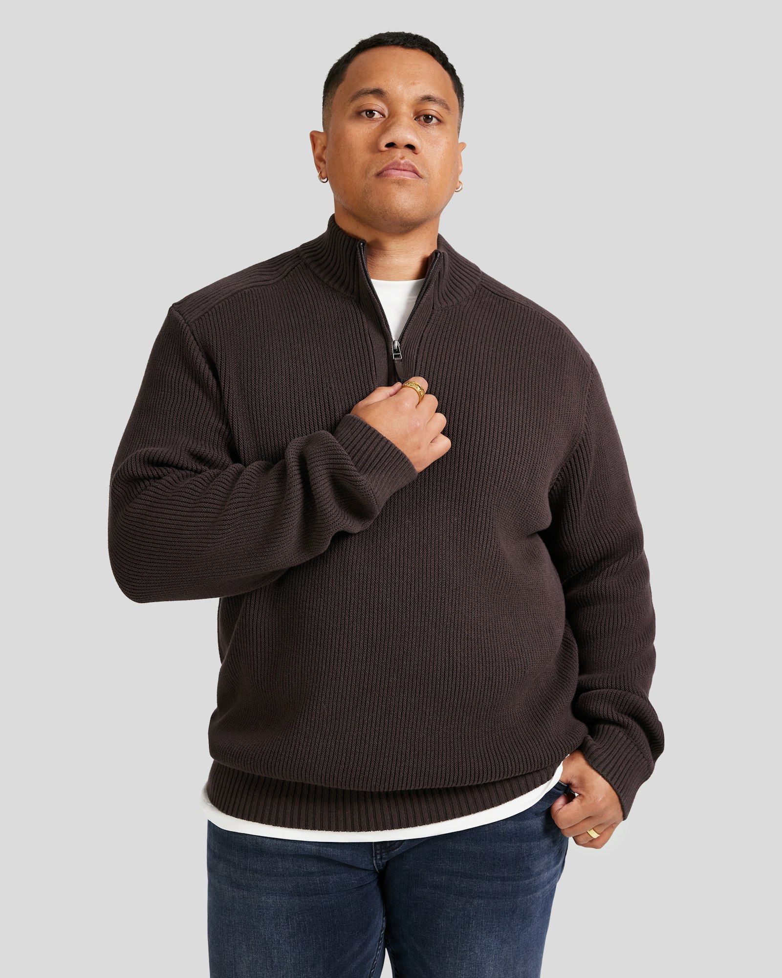 Dempsey 1/4 Zip Sweater