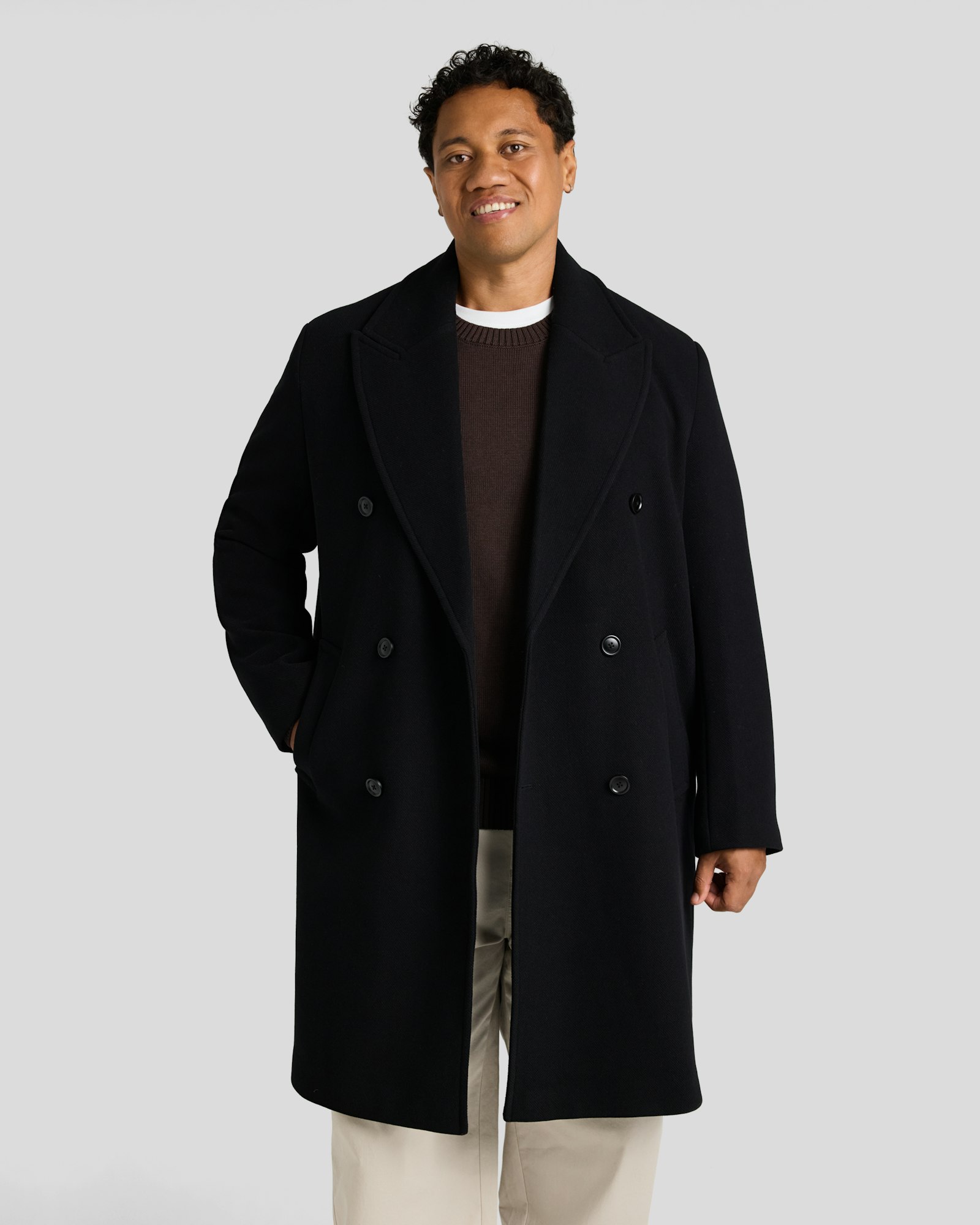 Lucas Double Breasted Coat