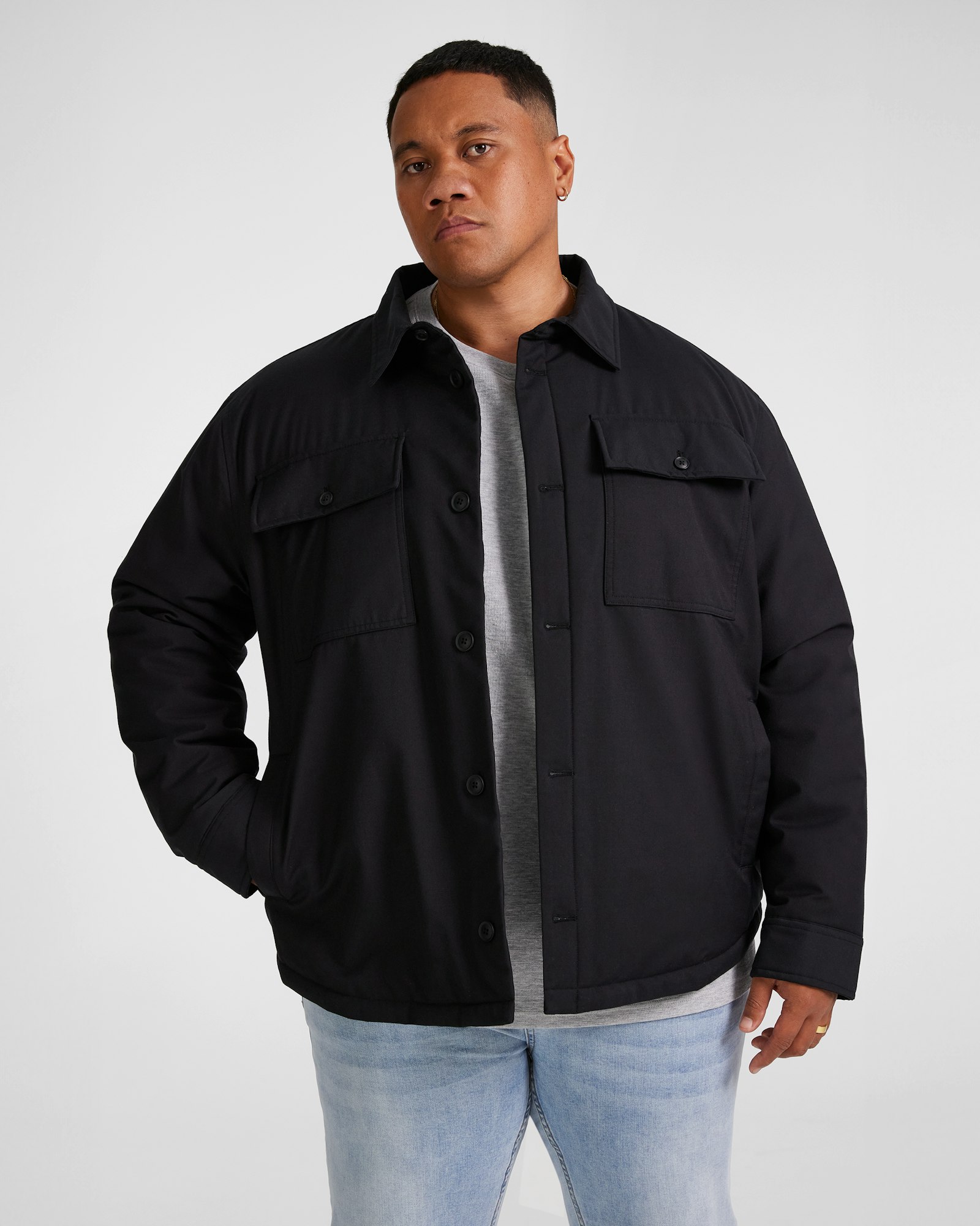Cyrus Puffer Shacket