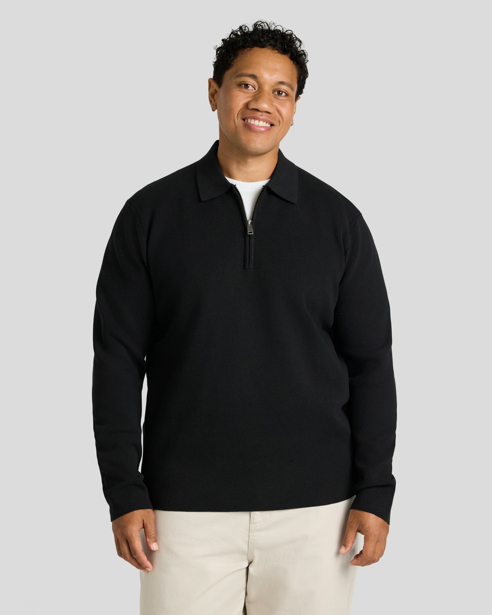 Sven 1/4 Zip Polo Sweater