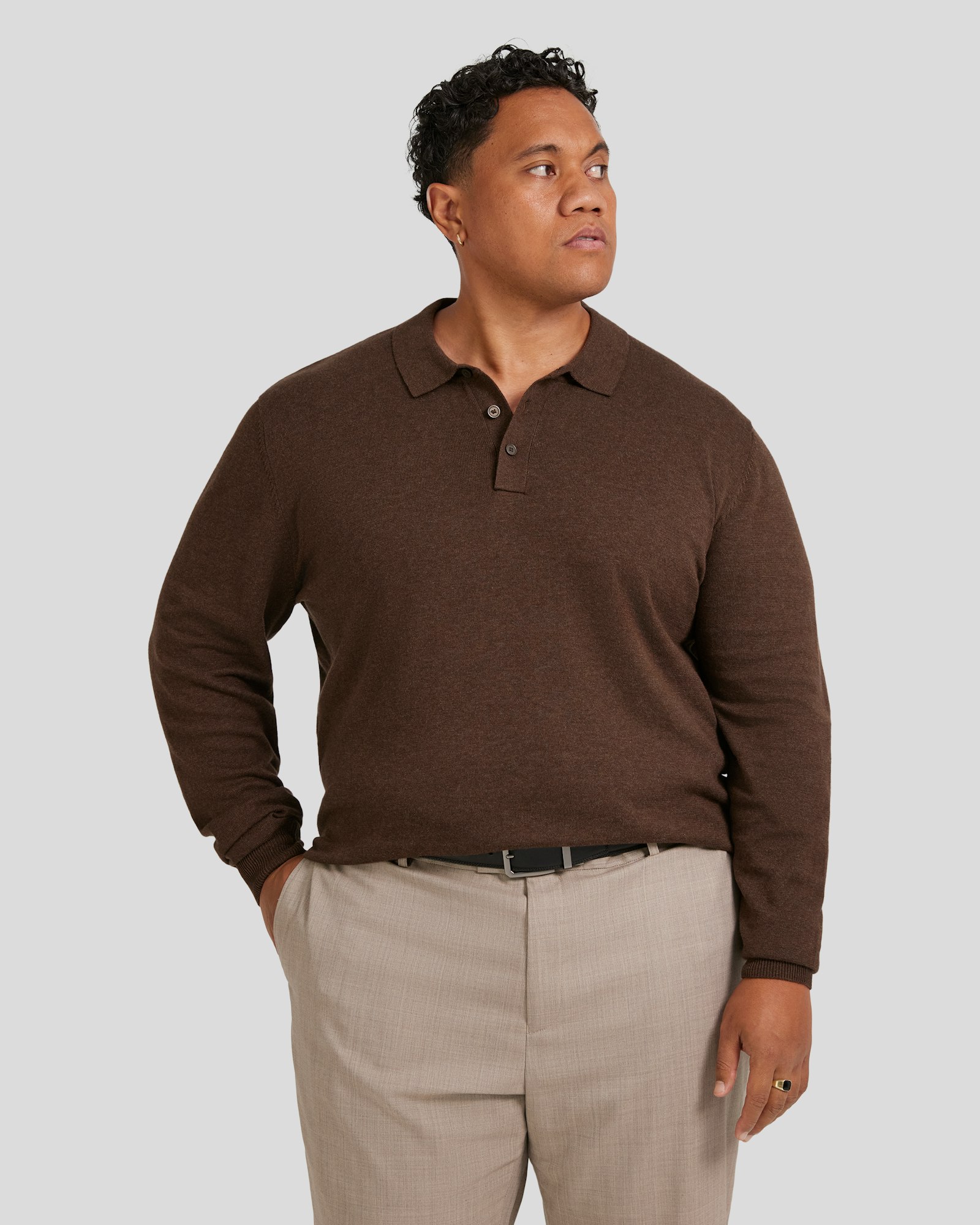 Everyday Polo Sweater
