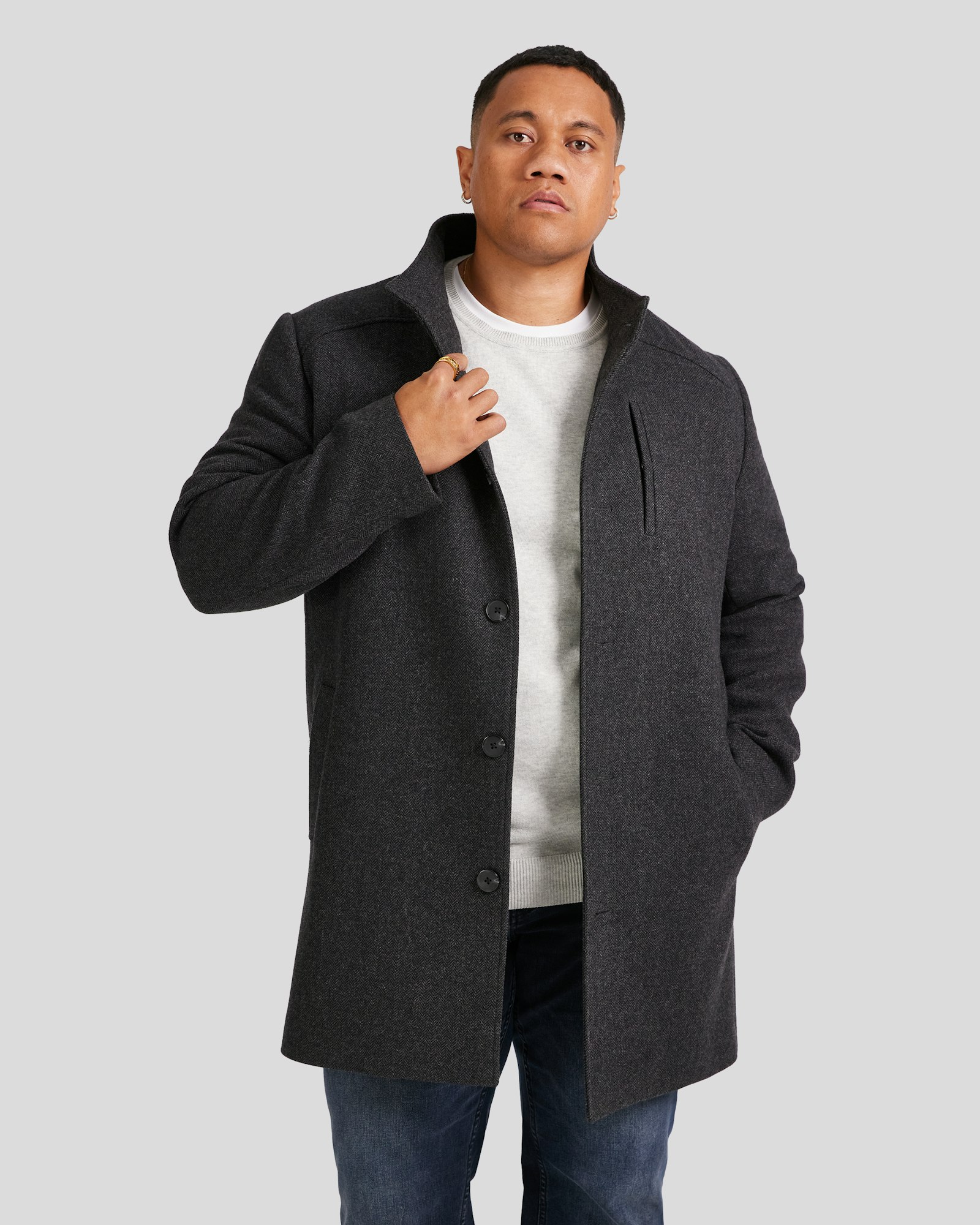 Gage Wool Blend Coat