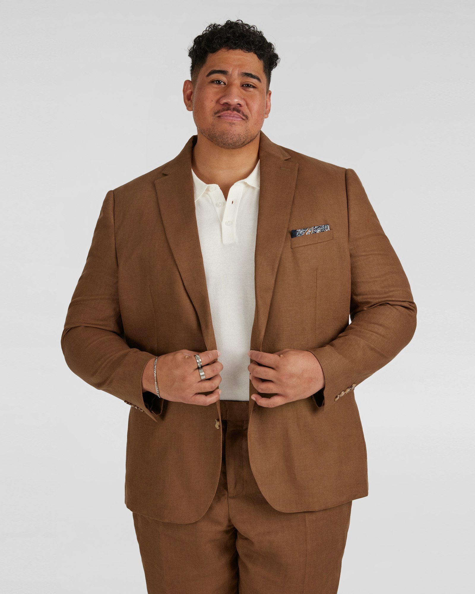 Matteo Linen Suit Jacket