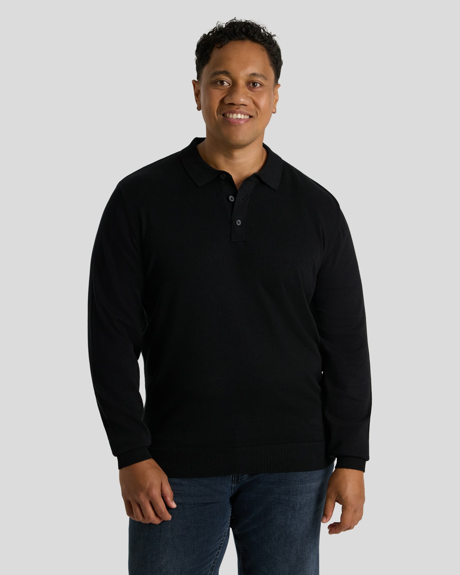 Everyday Polo Sweater