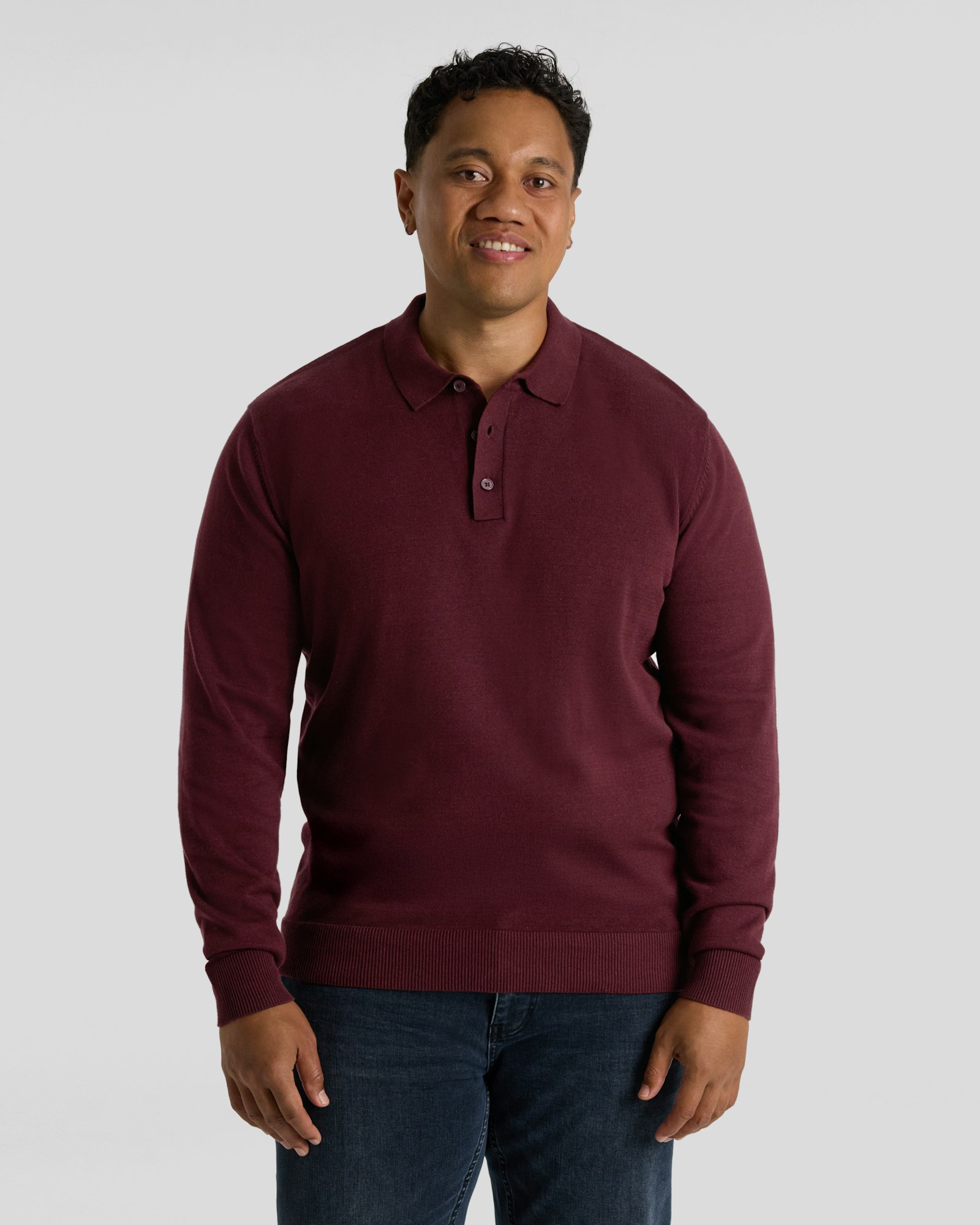 Everyday Polo Sweater