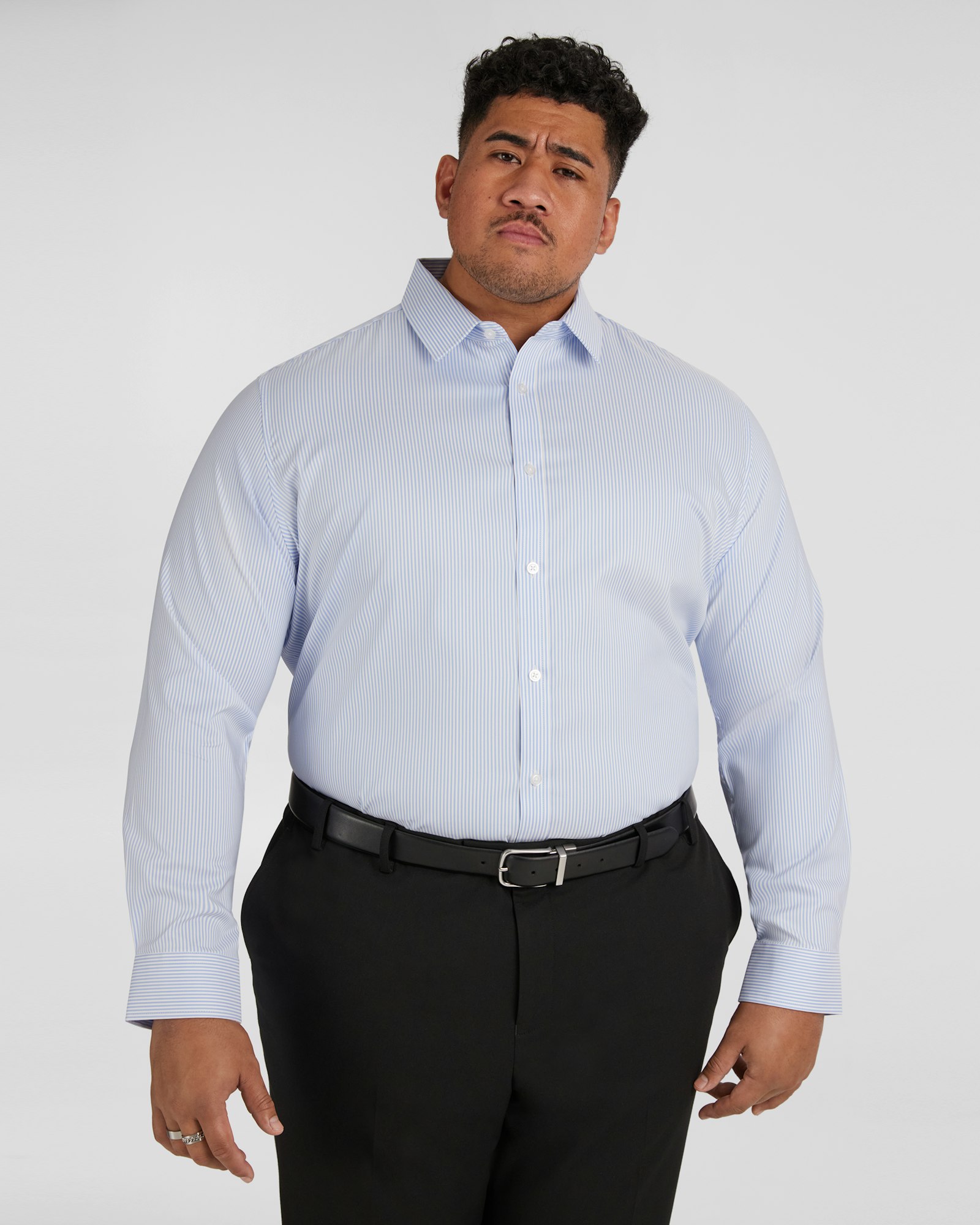 Pinstripe Stretch Shirt