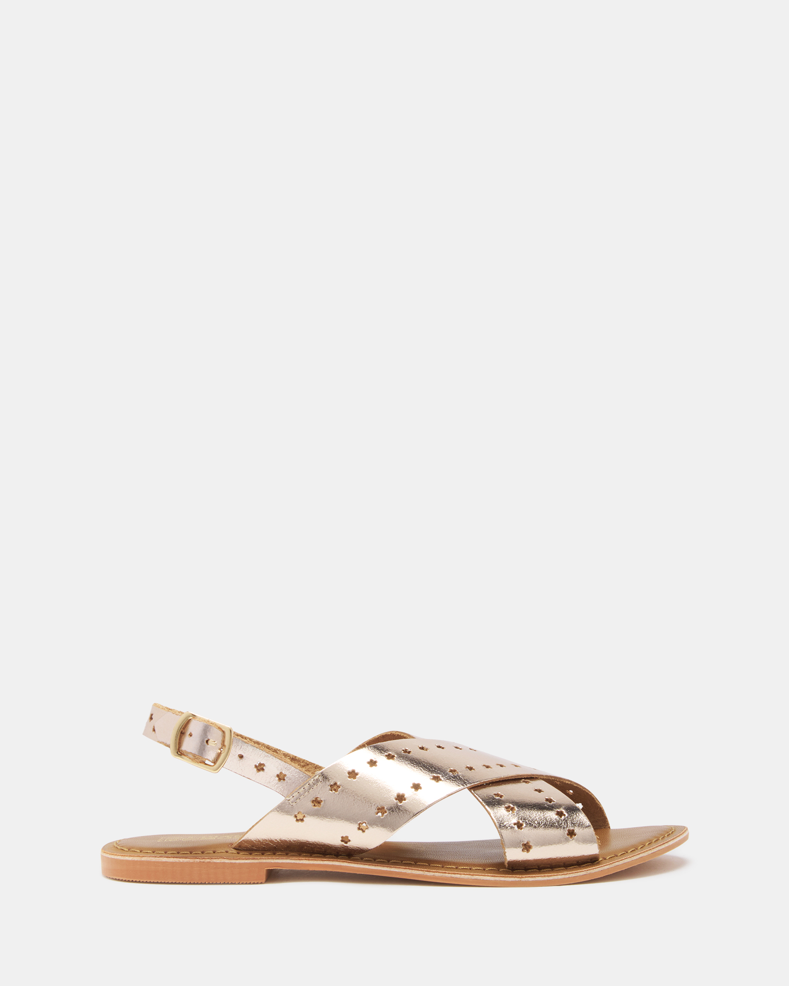 Malita Leather Slingback Sandals