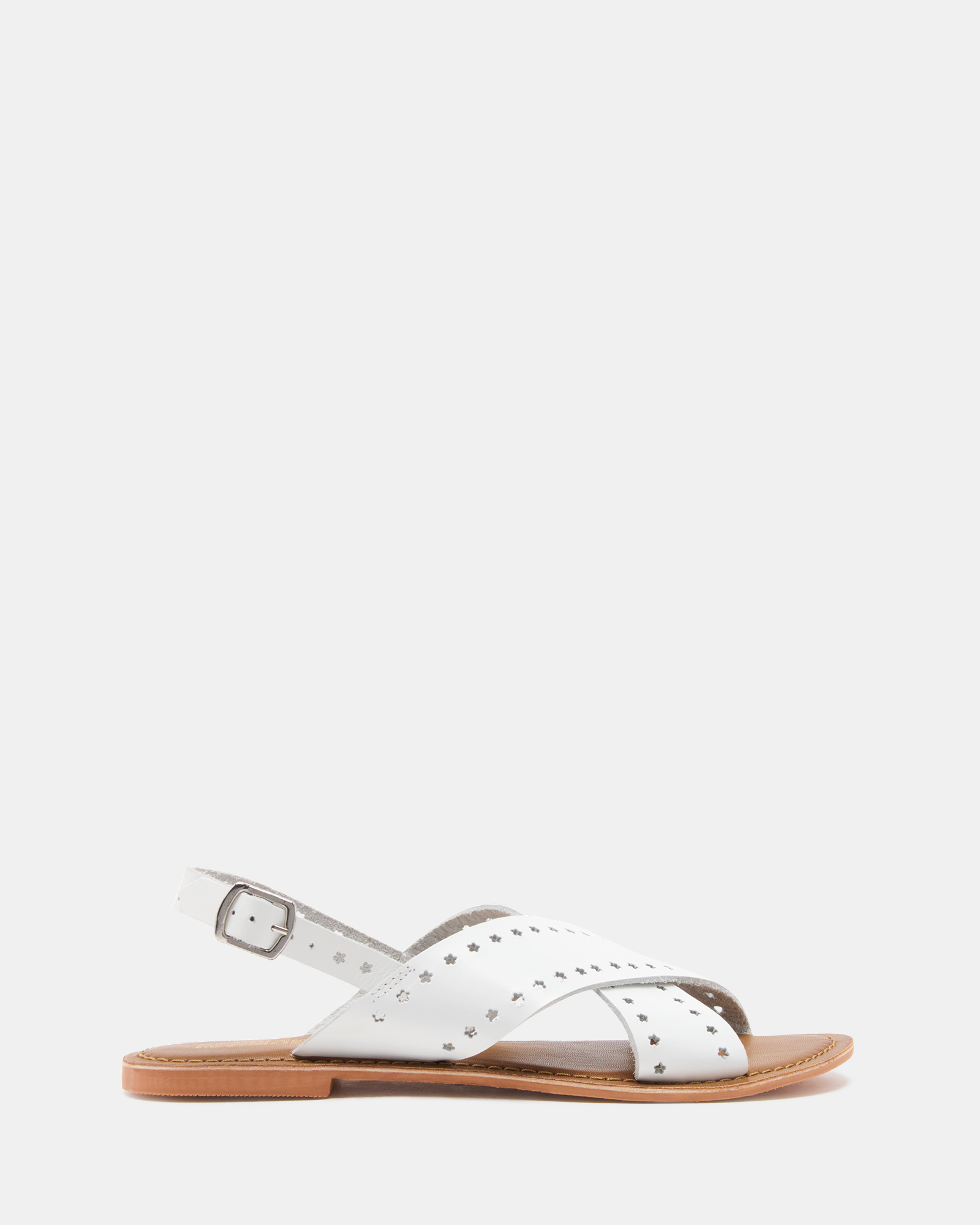 Malita Leather Slingback Sandals