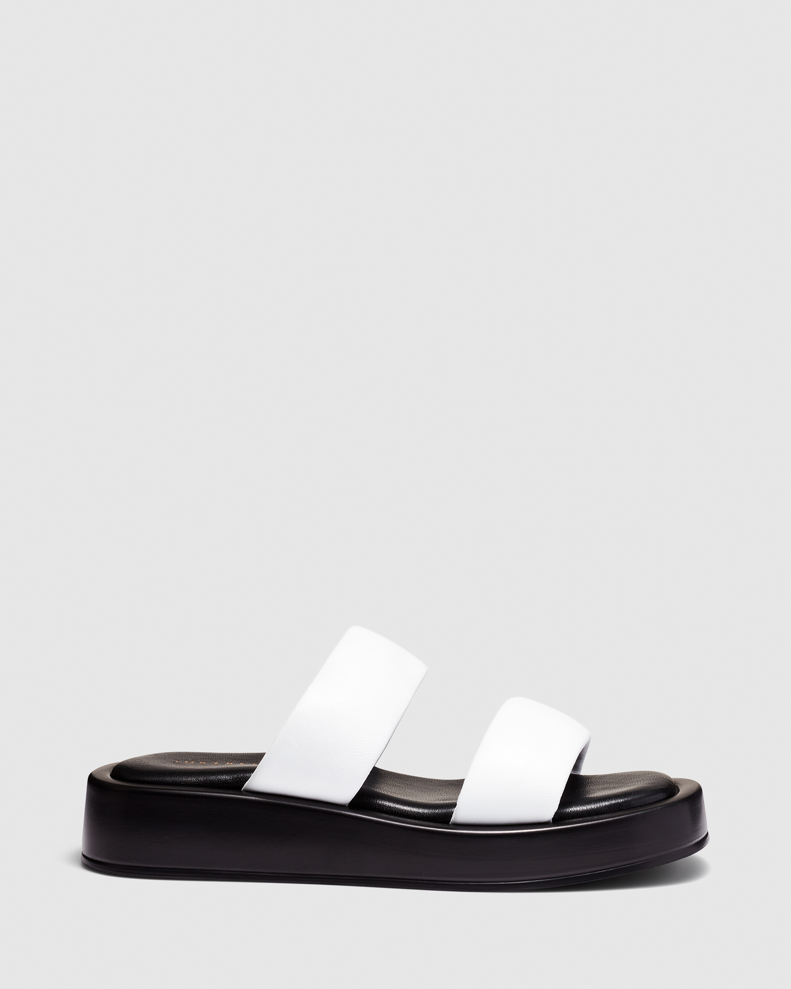 Sarita Leather Flatform Sandals