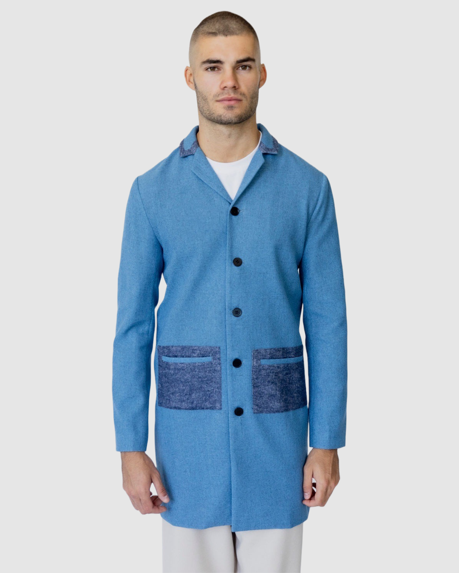 Hemming Woven Coat