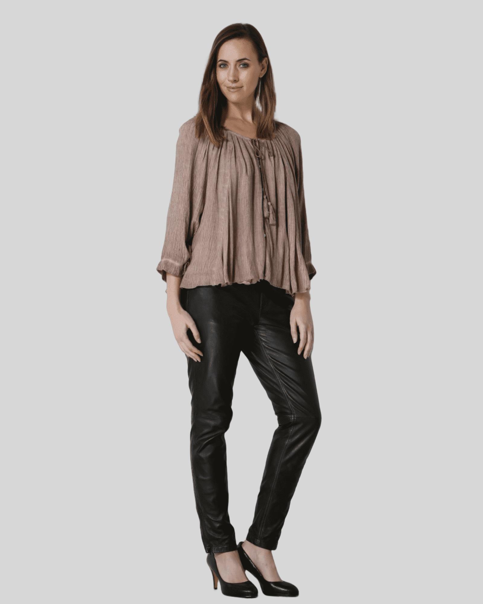 JADE Leather Pants