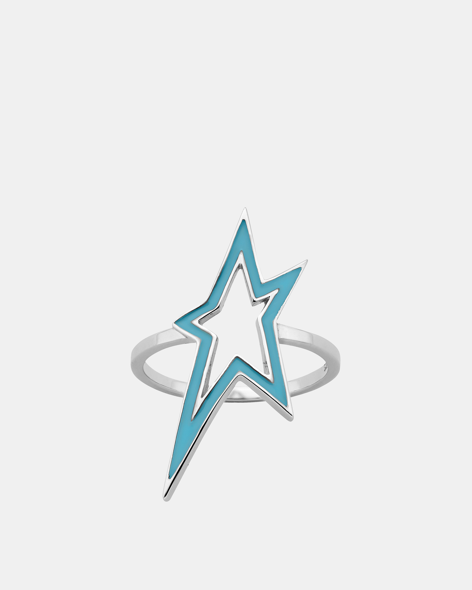 Star City Enamel Ring