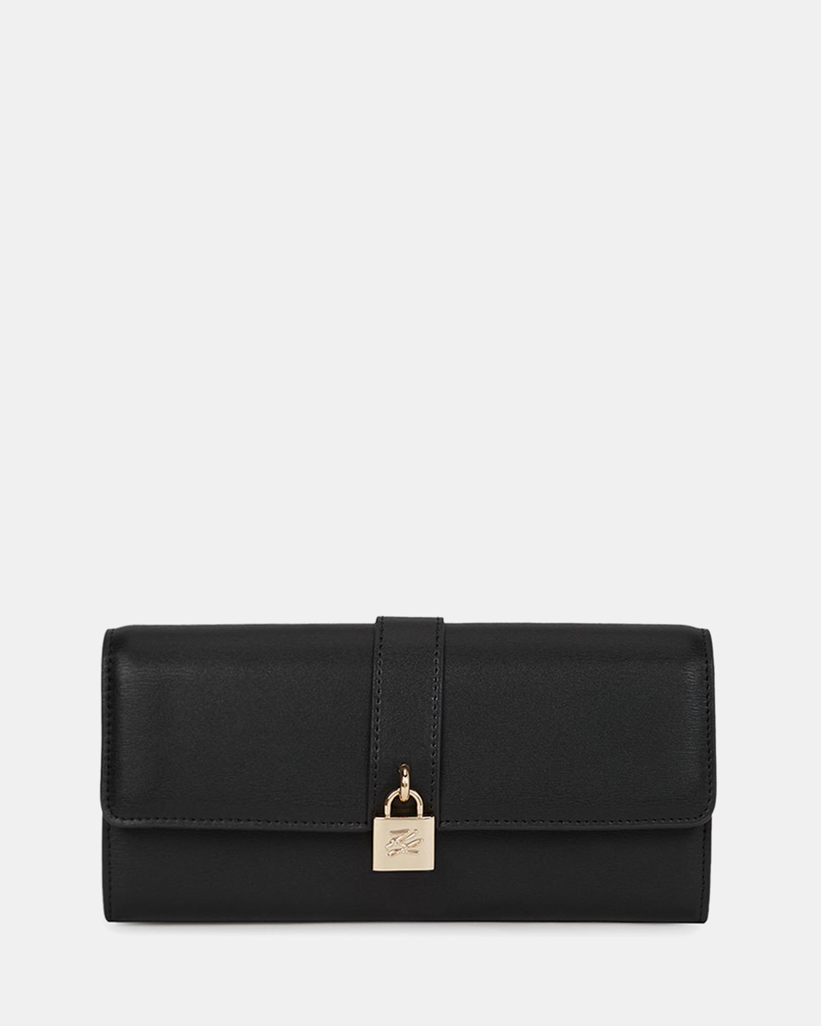 K/Autograph Padlock Large Flap Wallet