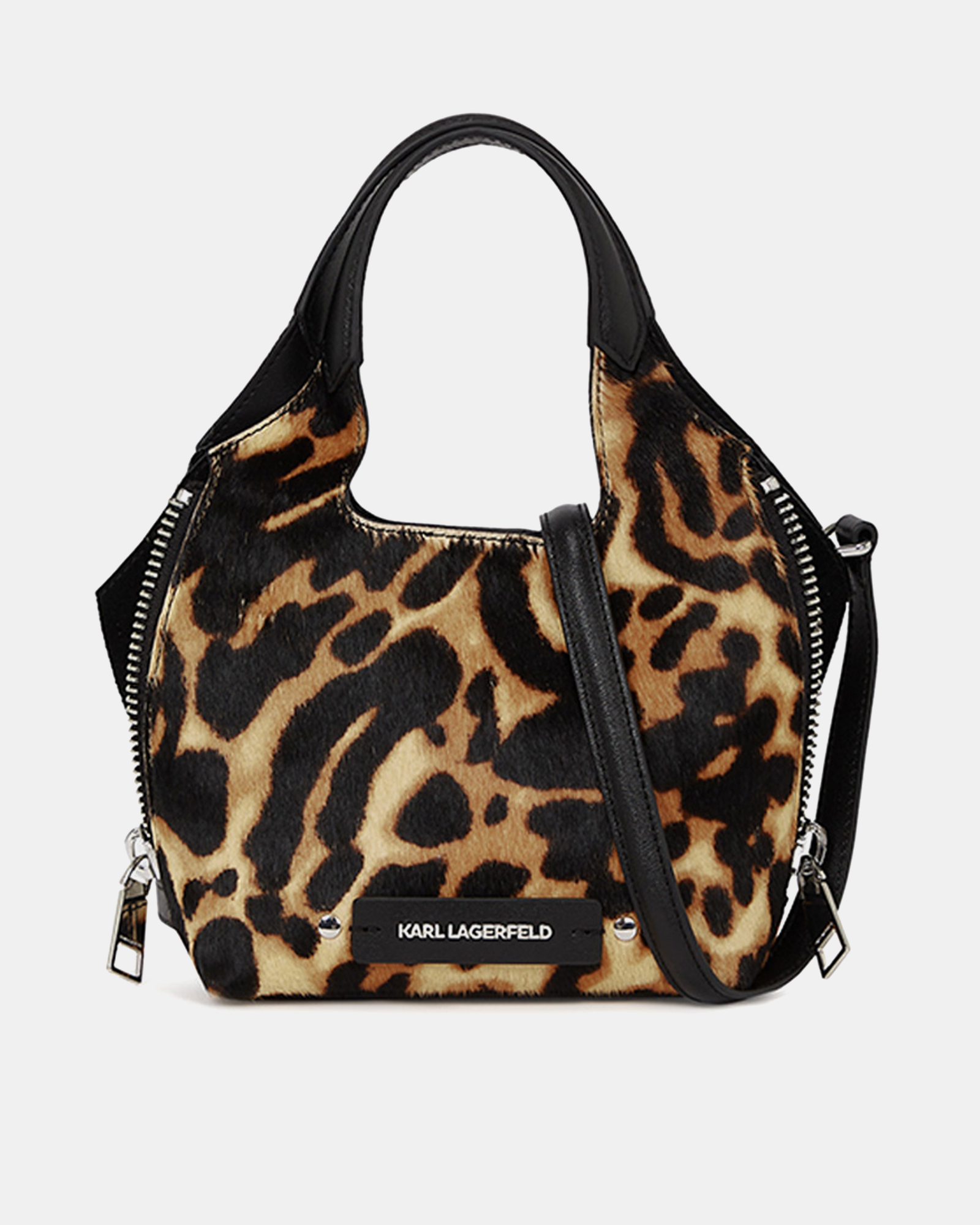 K/Hardware Leopard Mini Tote Bag