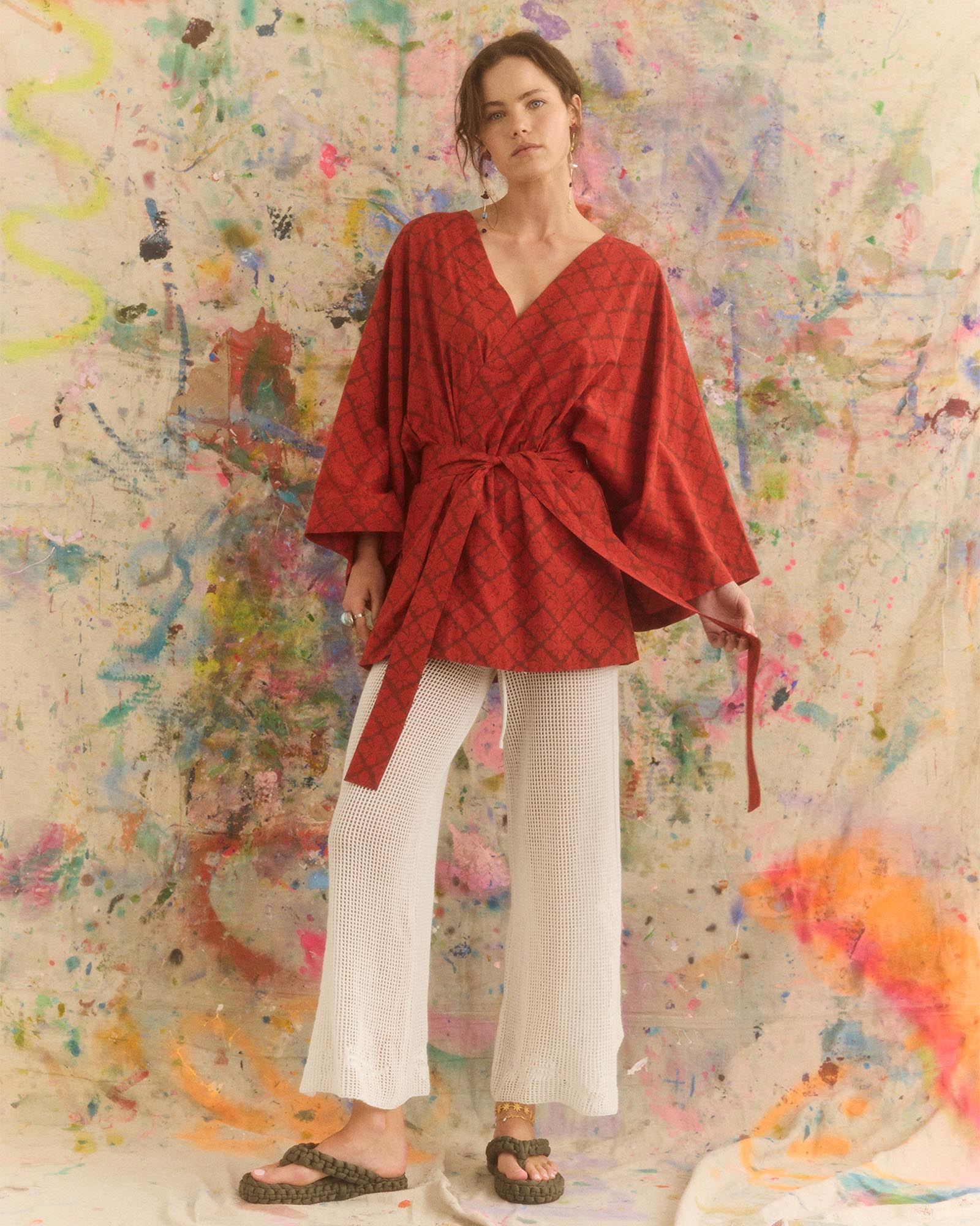Rosa Crochet Mare Pants