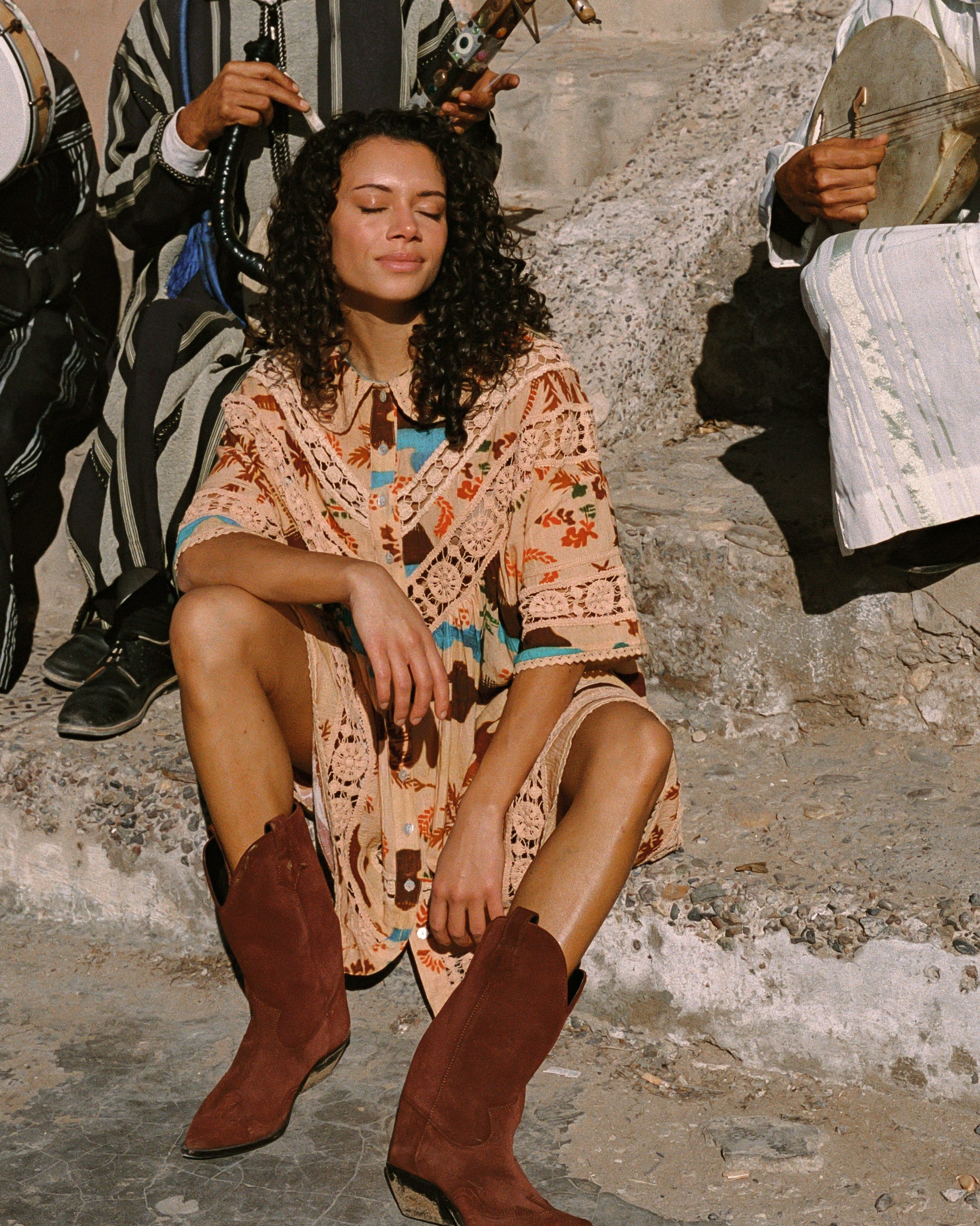 Island Nola Button Down Dress