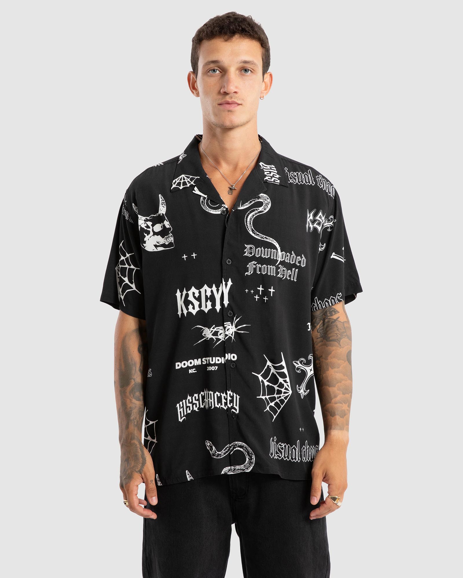 Visual Chaos Relaxed SS Shirt