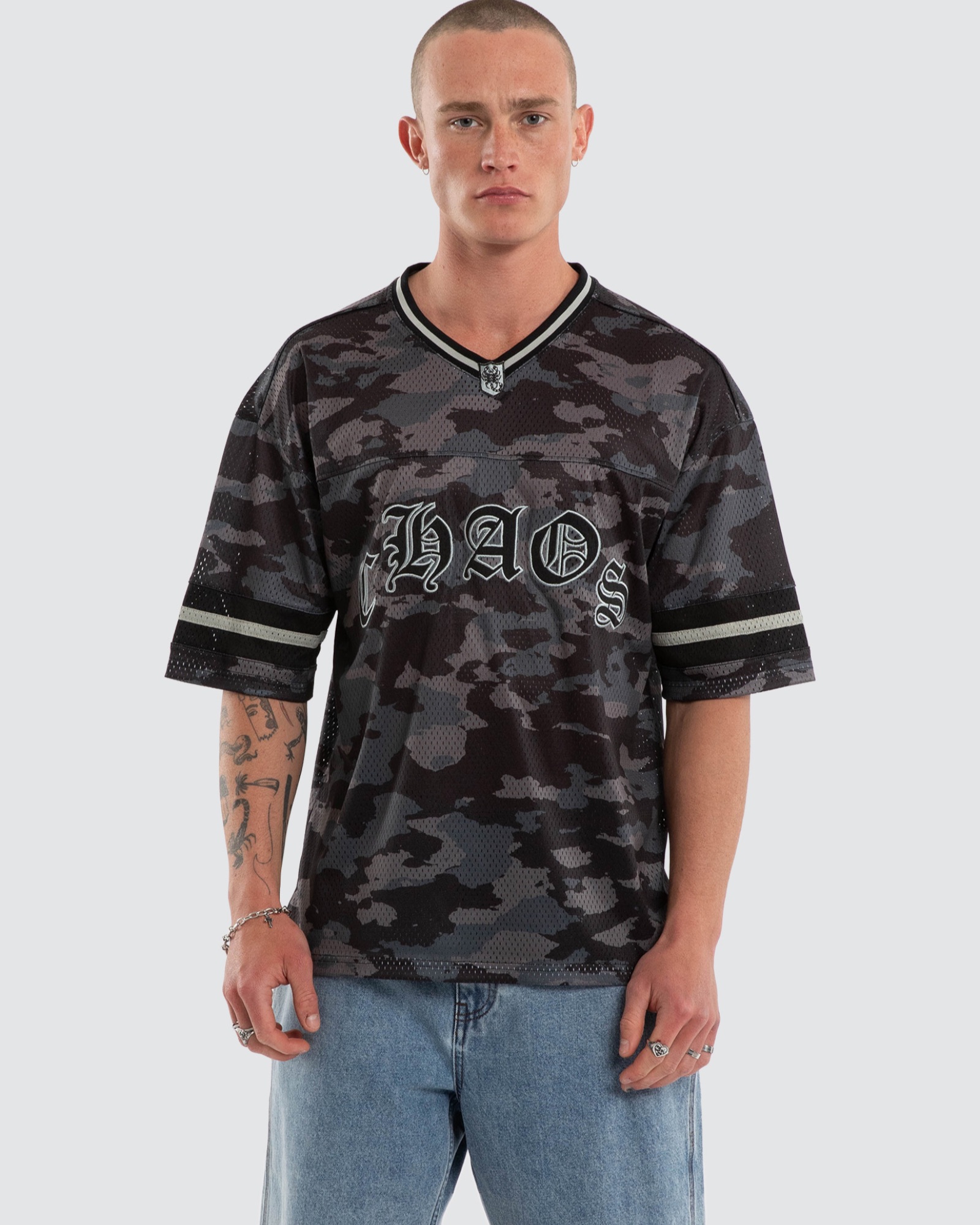 Pierced Football Jersey
