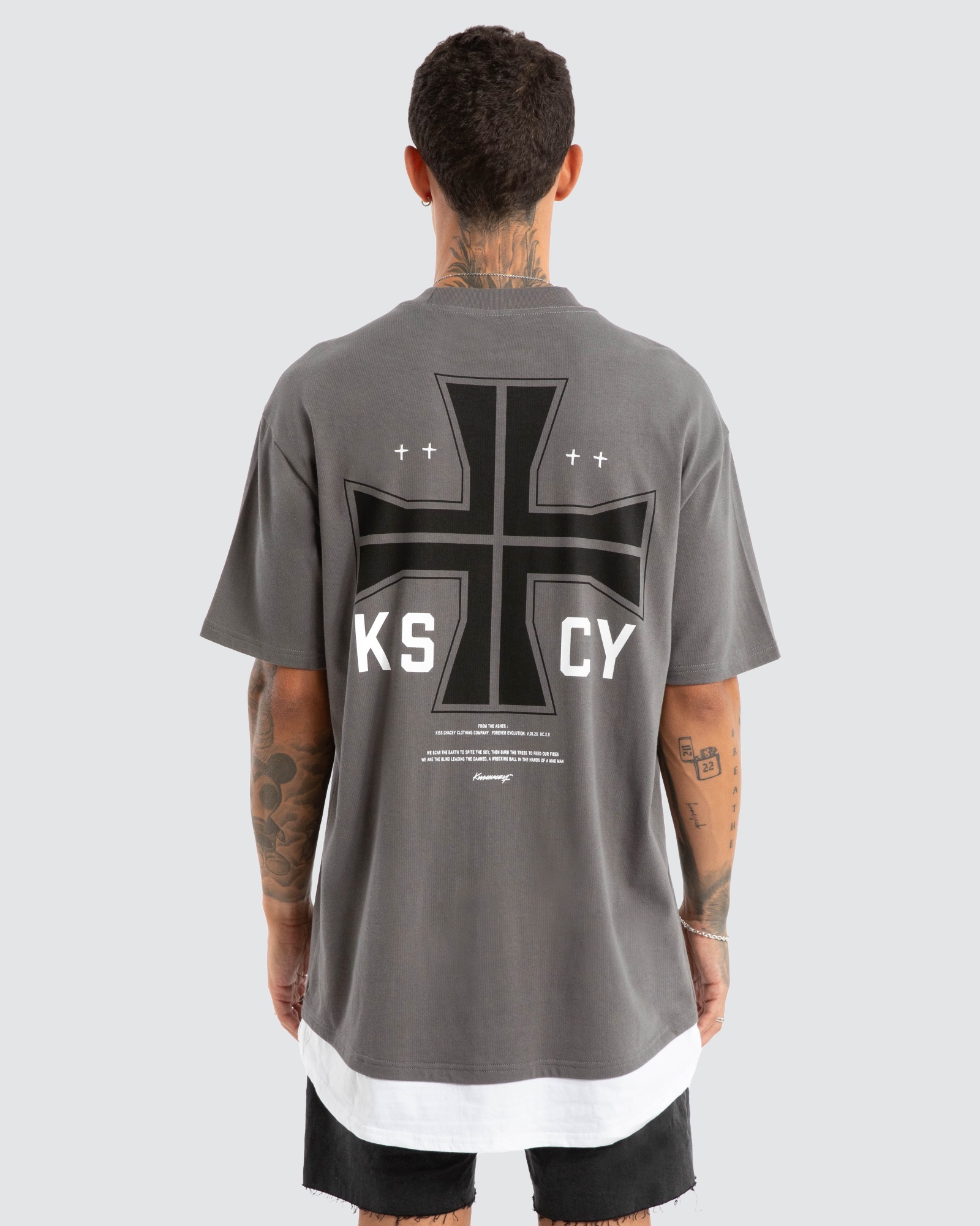 Fable Box Fit Layer Tee