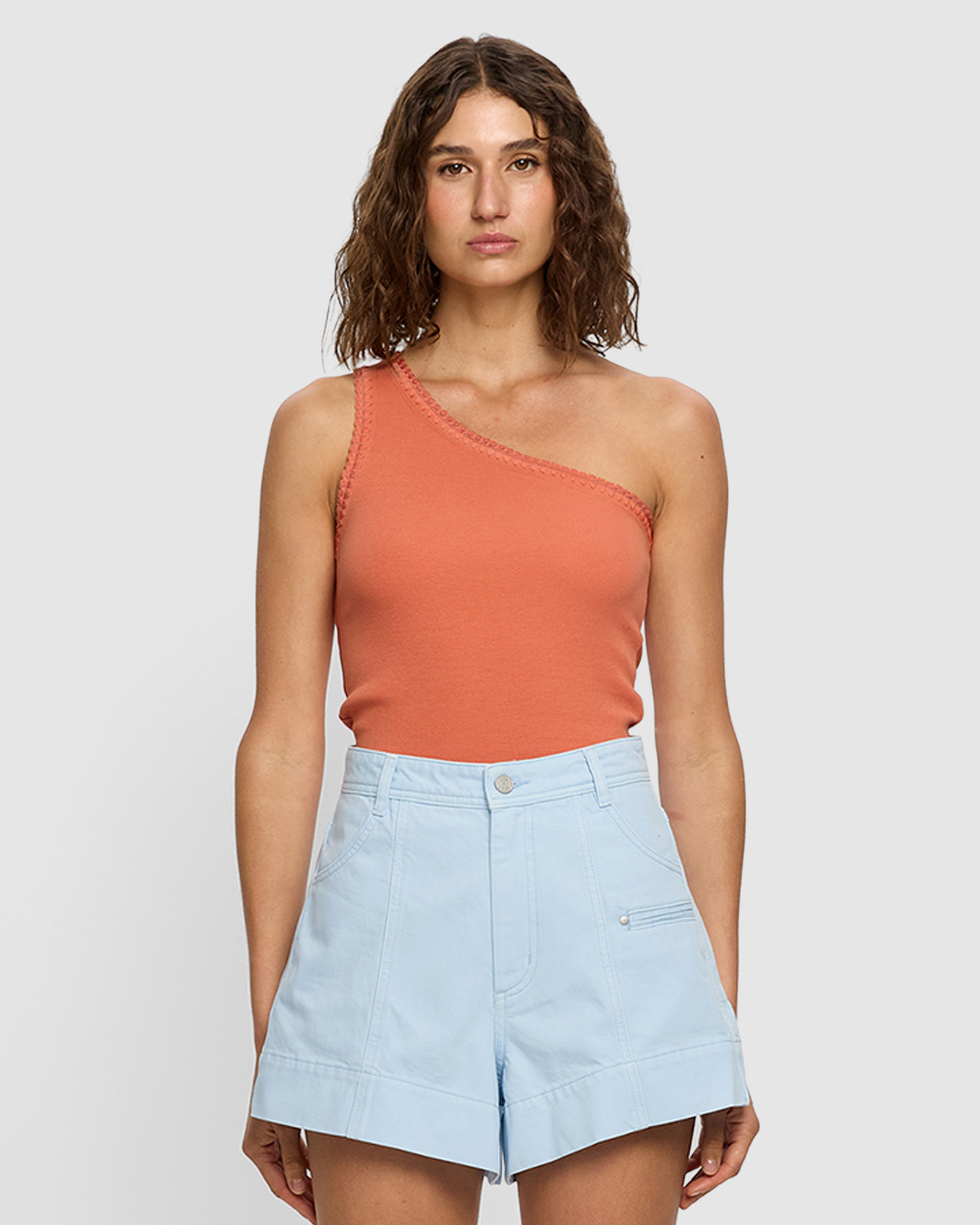 Tallulah One Shoulder Tank