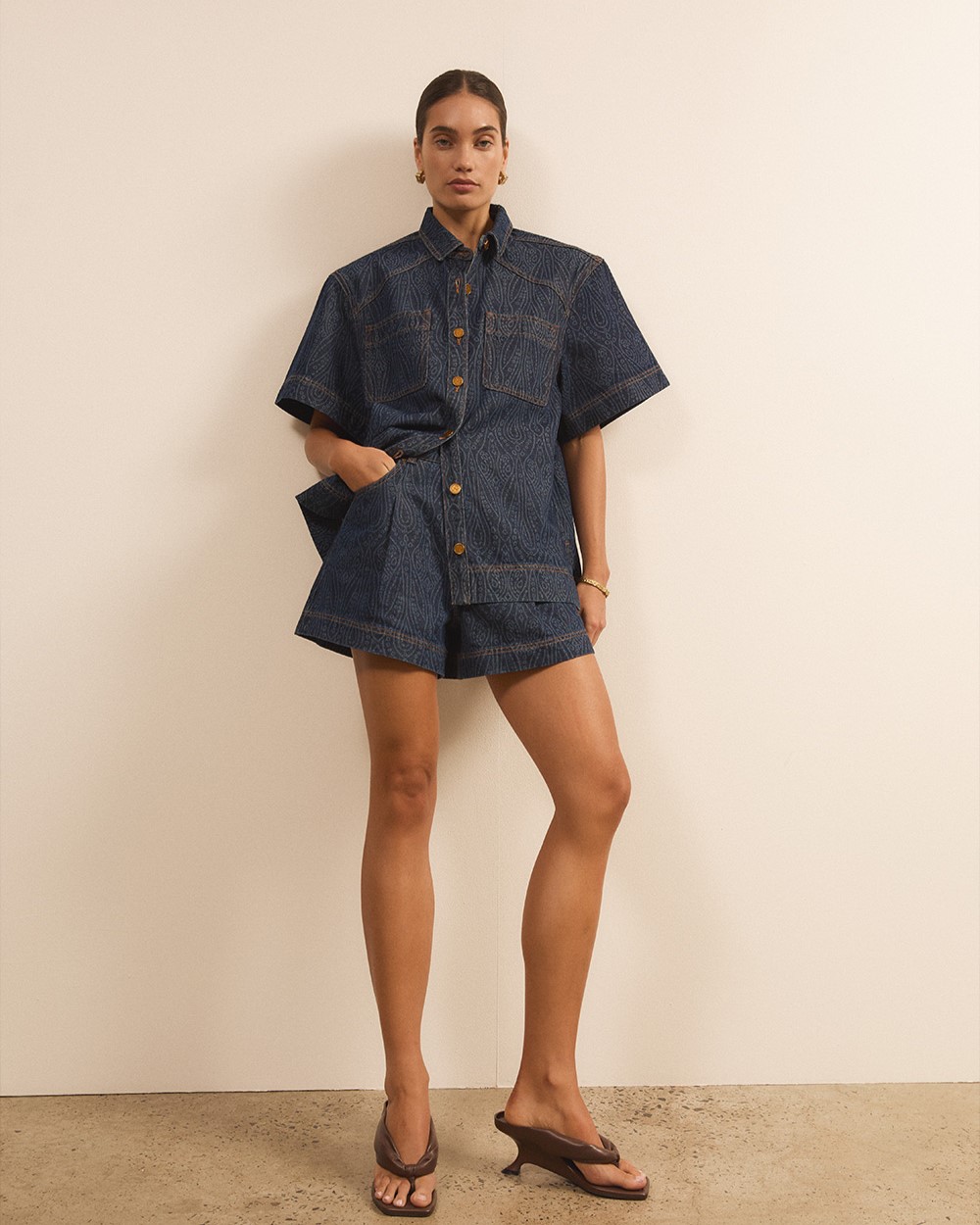 Monroe Denim Shorts