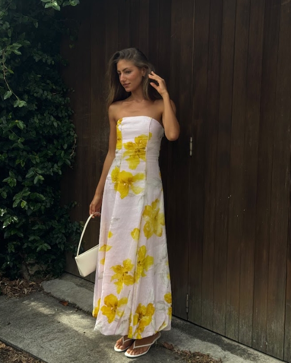 Francine Strapless Maxi Dress