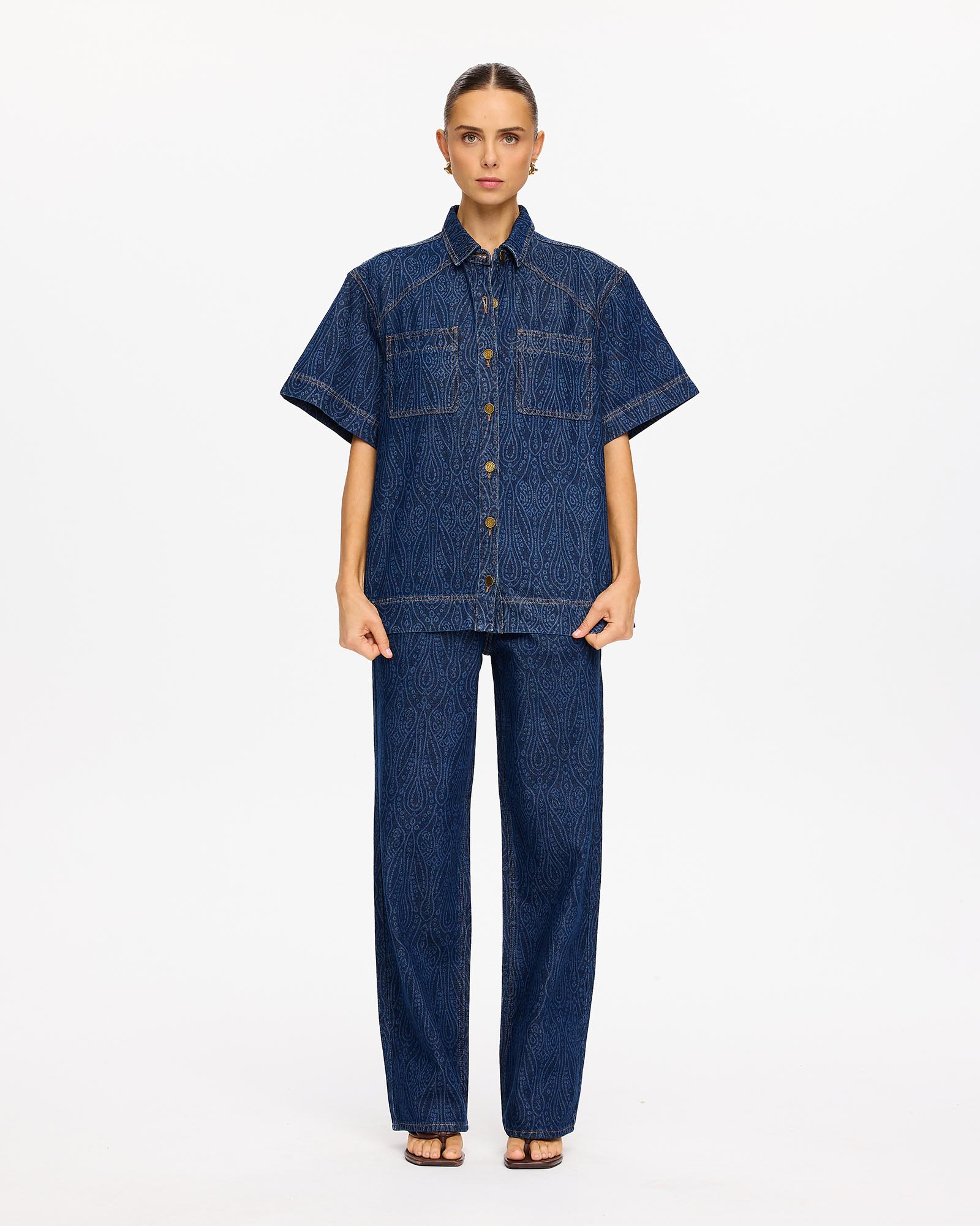 Brenn Straight Slouch Jeans