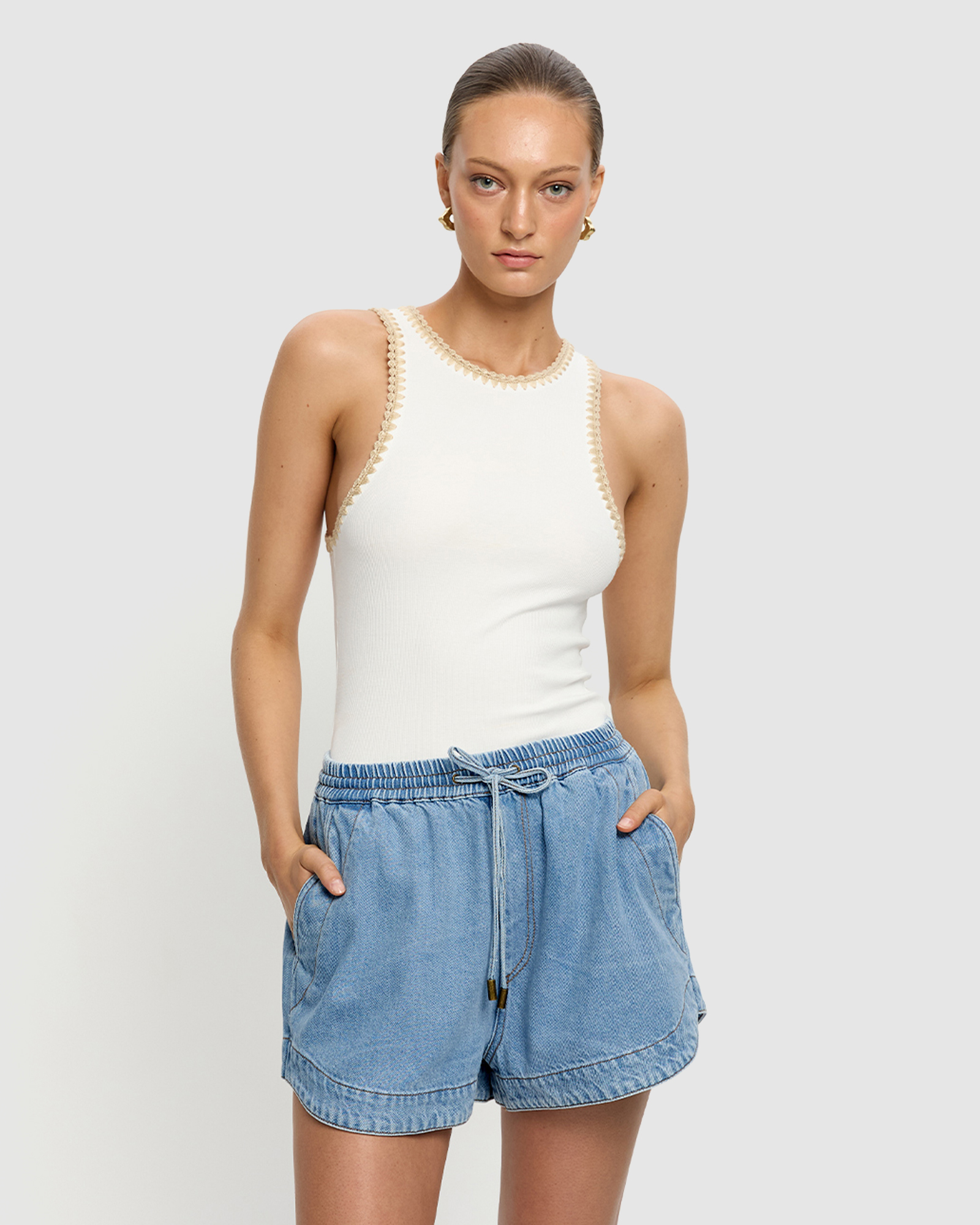 Emilie Denim Shorts