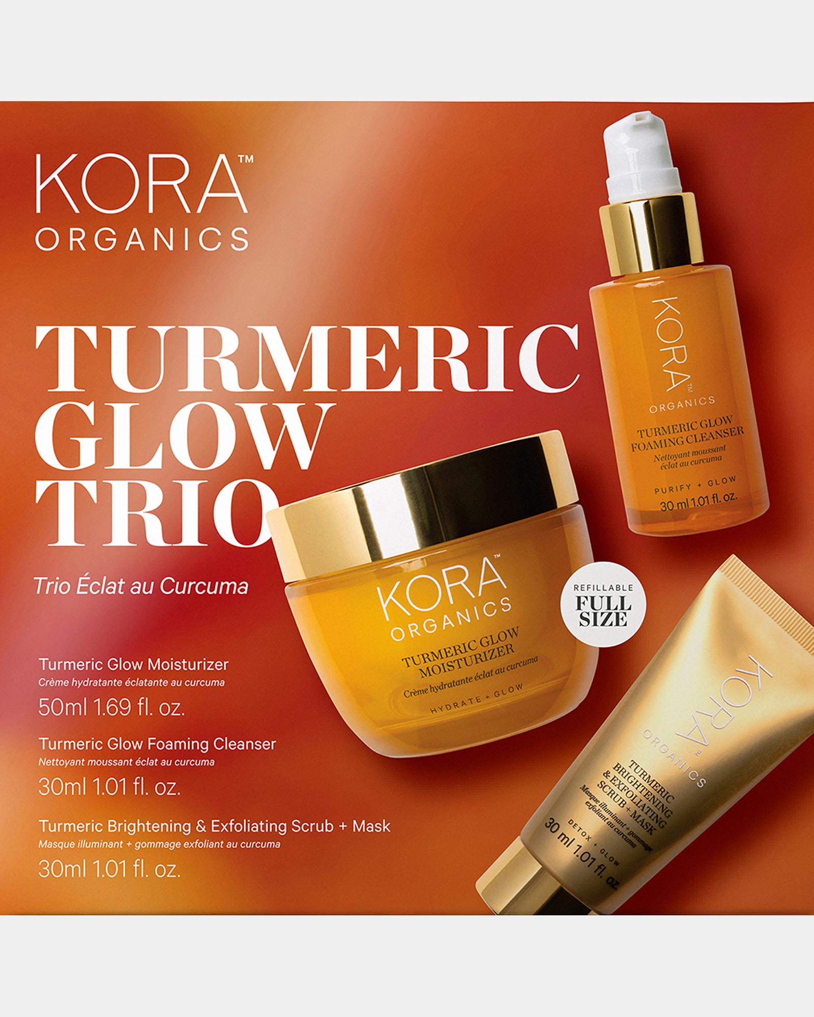 TURMERIC GLOW TRIO