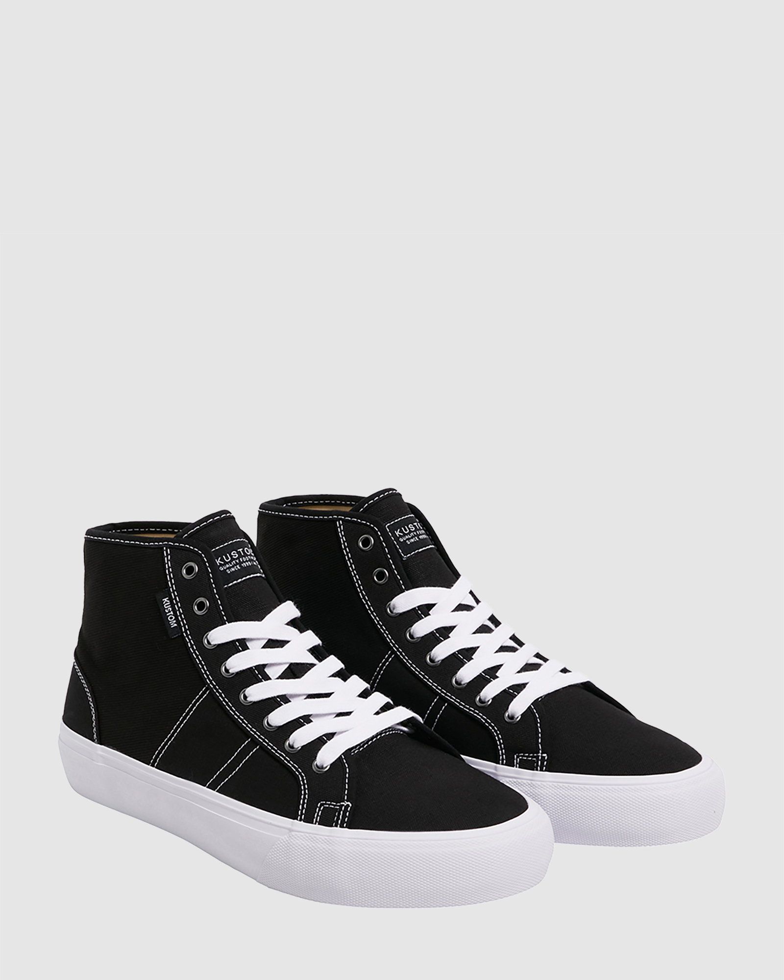World Wide Hi Black White