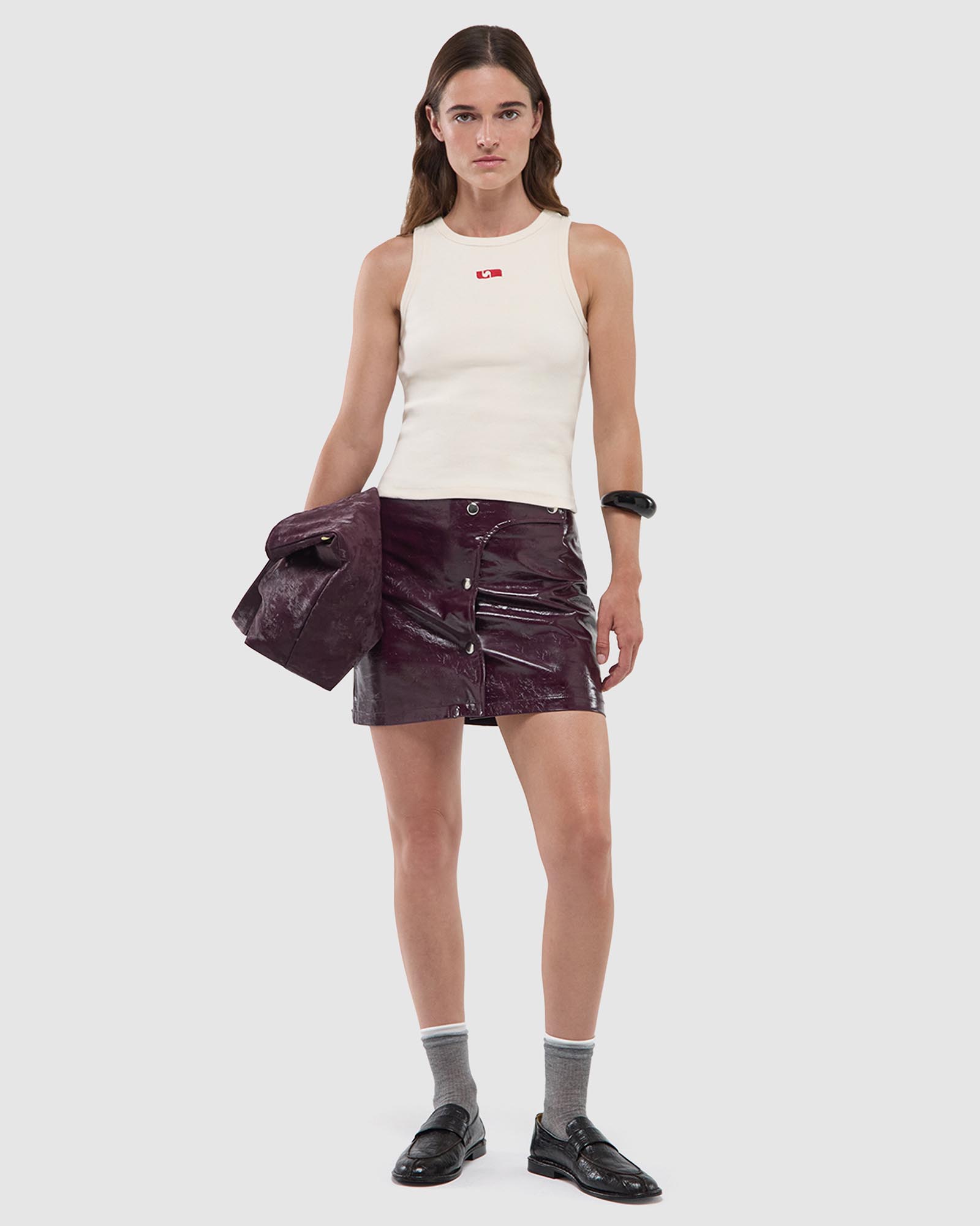 Embroidered Logo Tank Top