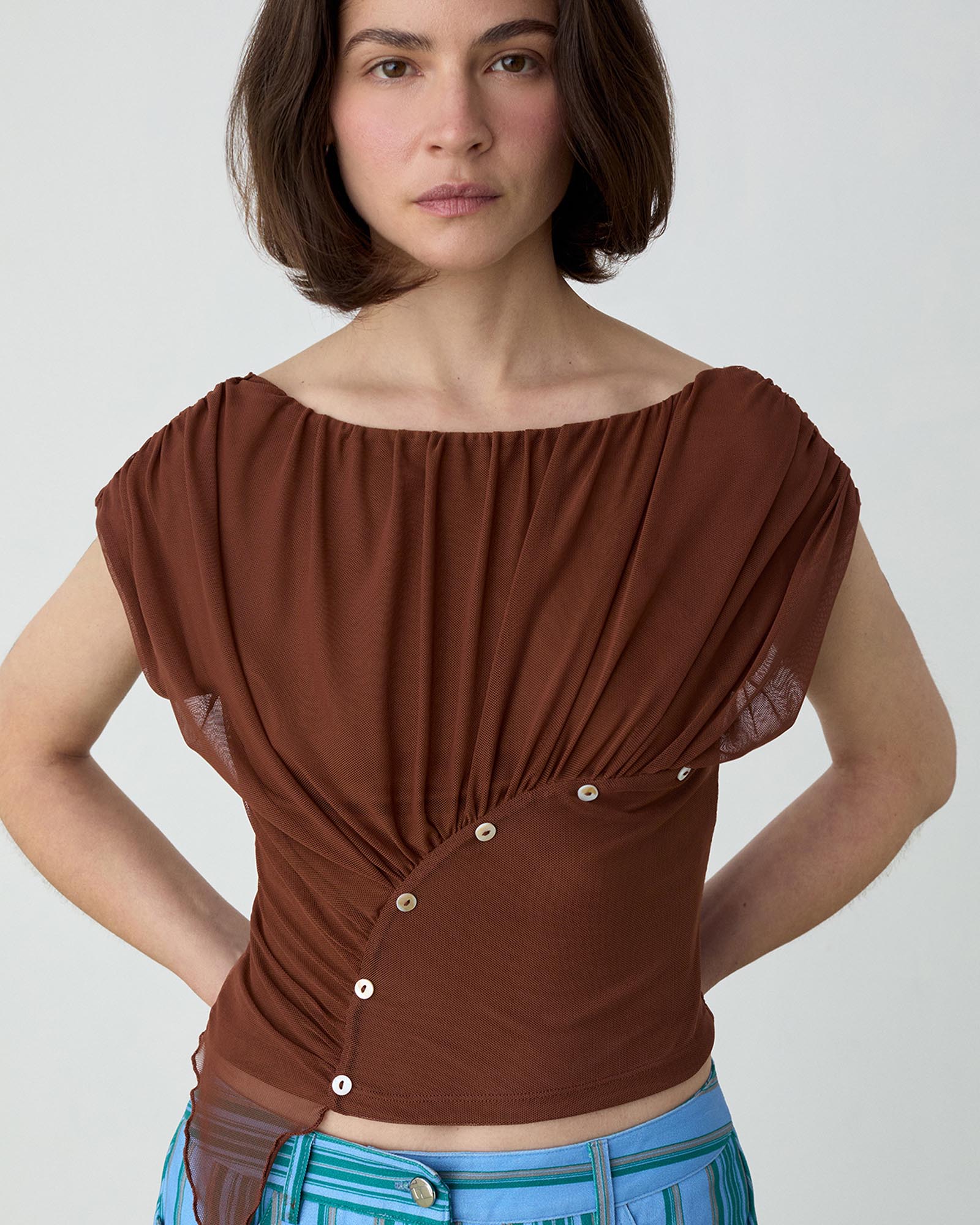 Gemini Draped Top