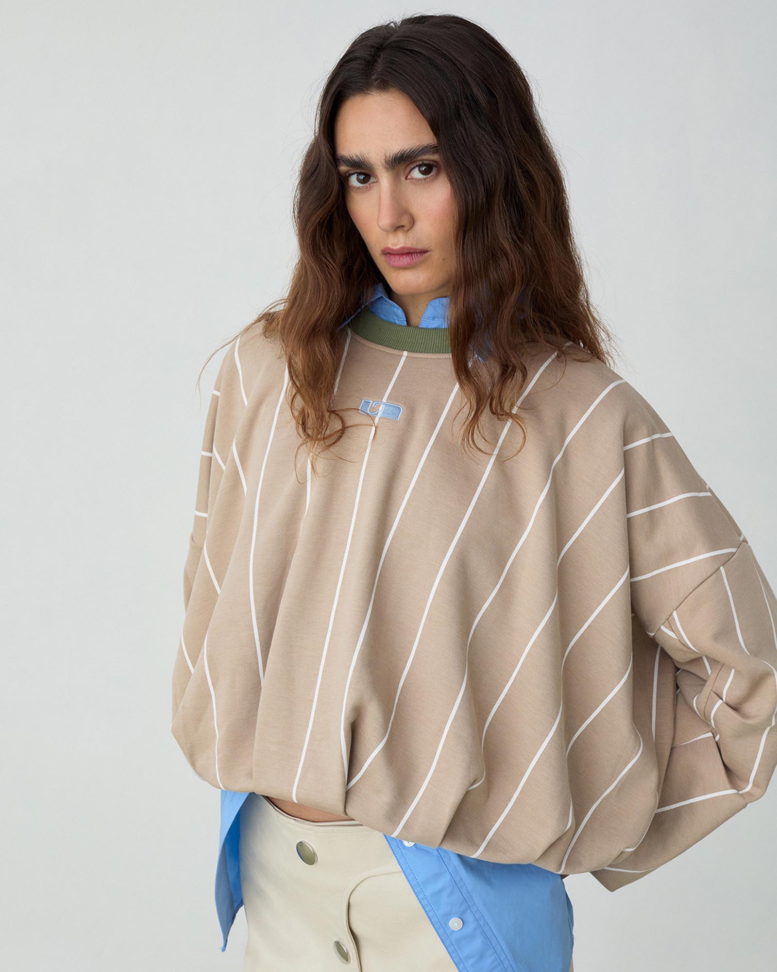 Kelly Striped Sweatshirt