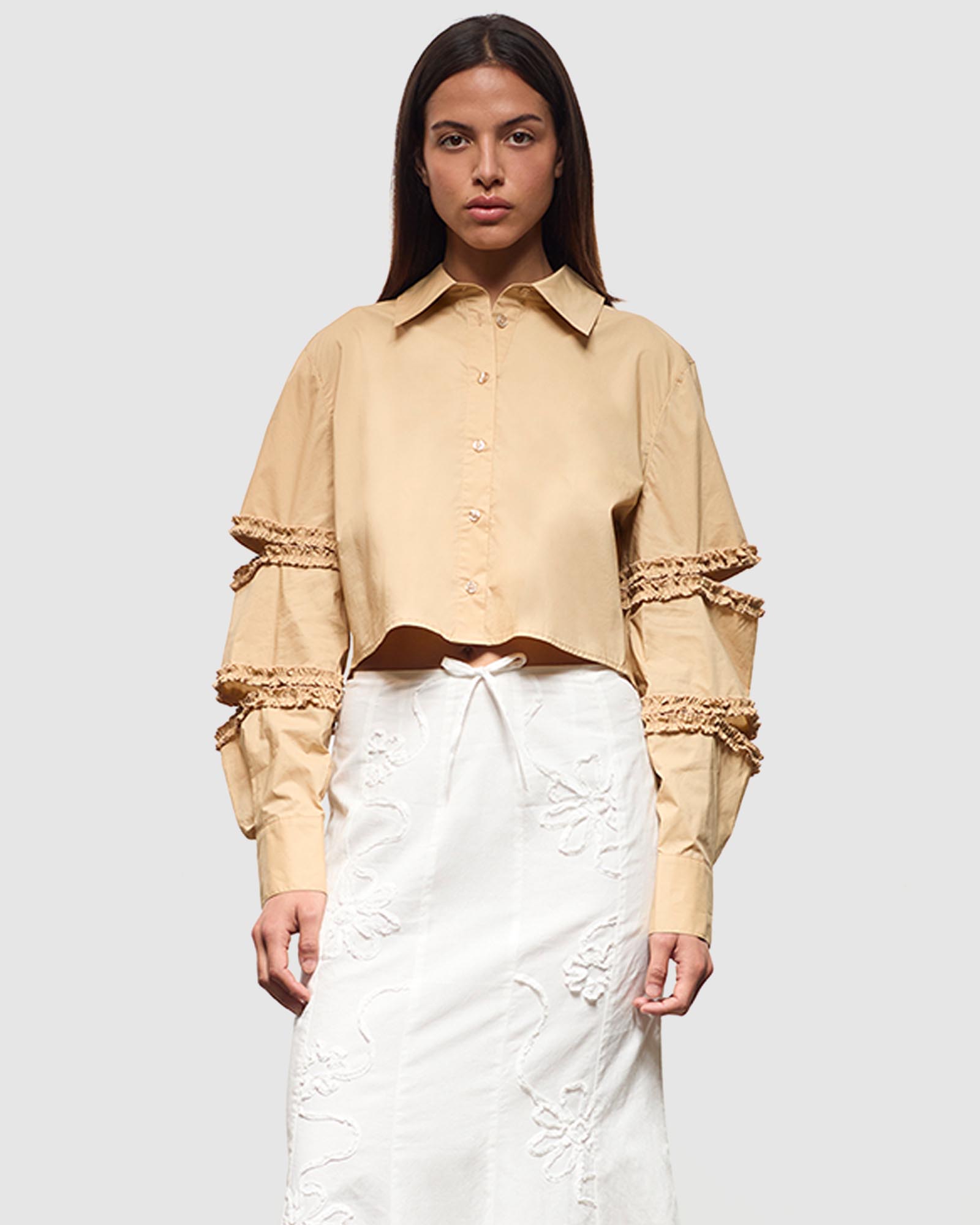 Muna Cut-Out Shirt