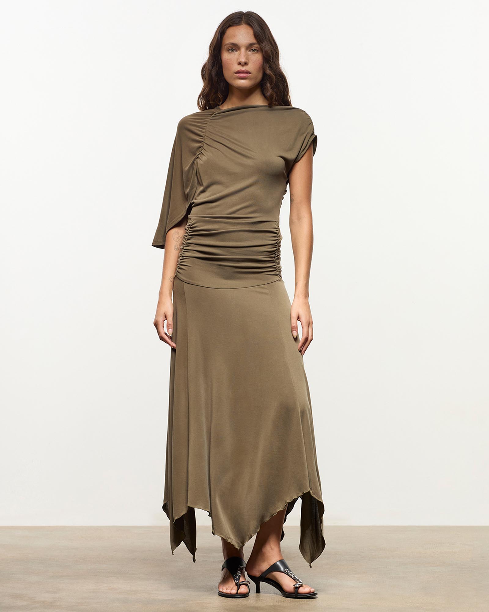 Izola Asymmetric Dress