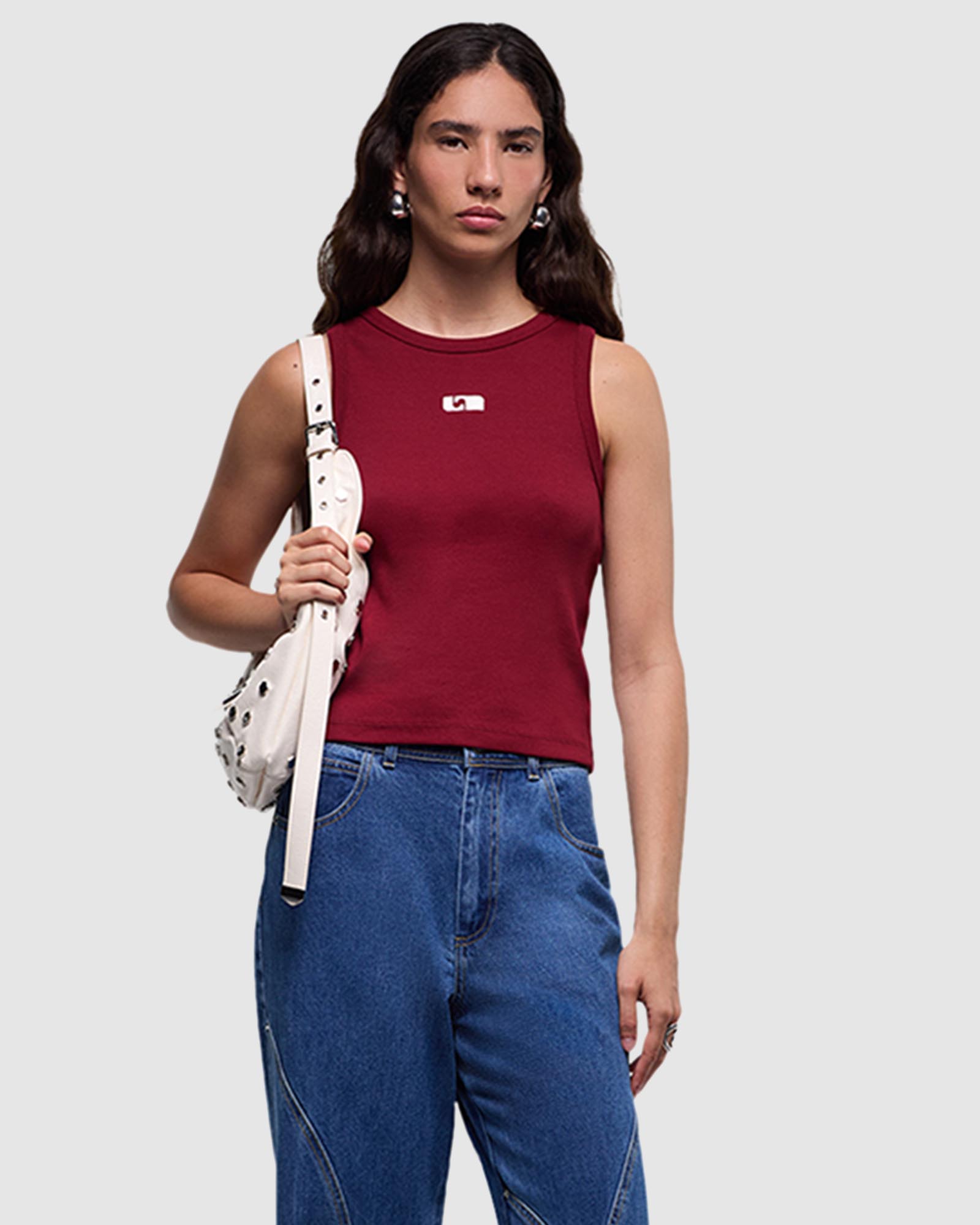 Embroidered Logo Tank
