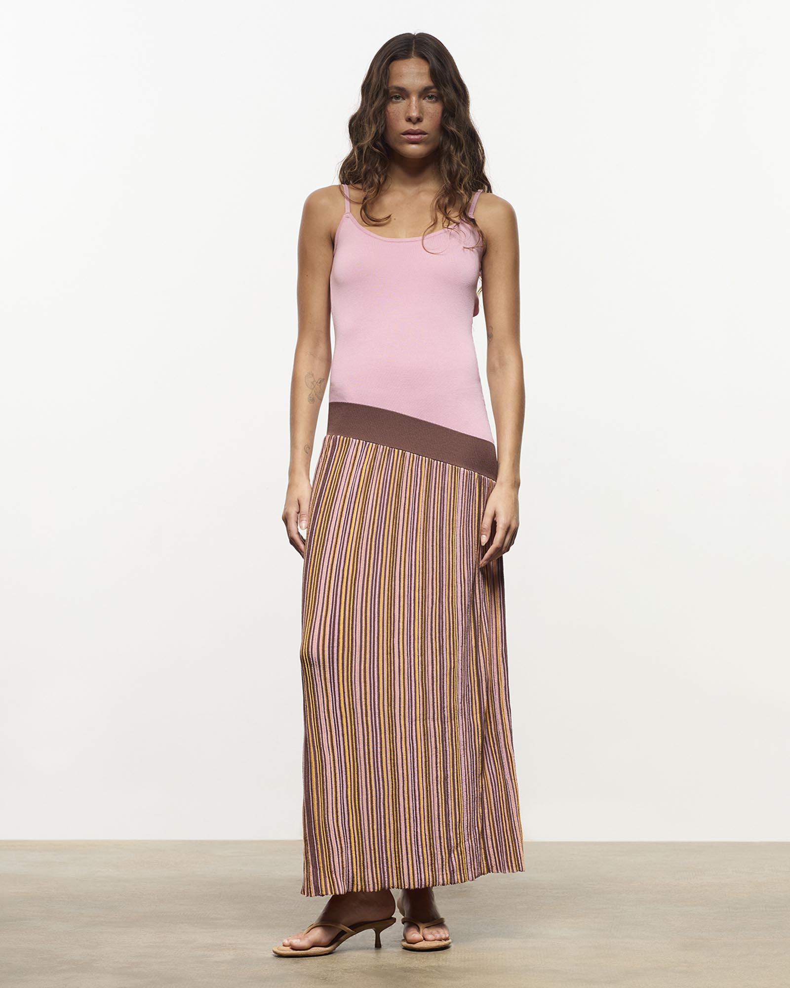 Jara Asymmetric Long Dress