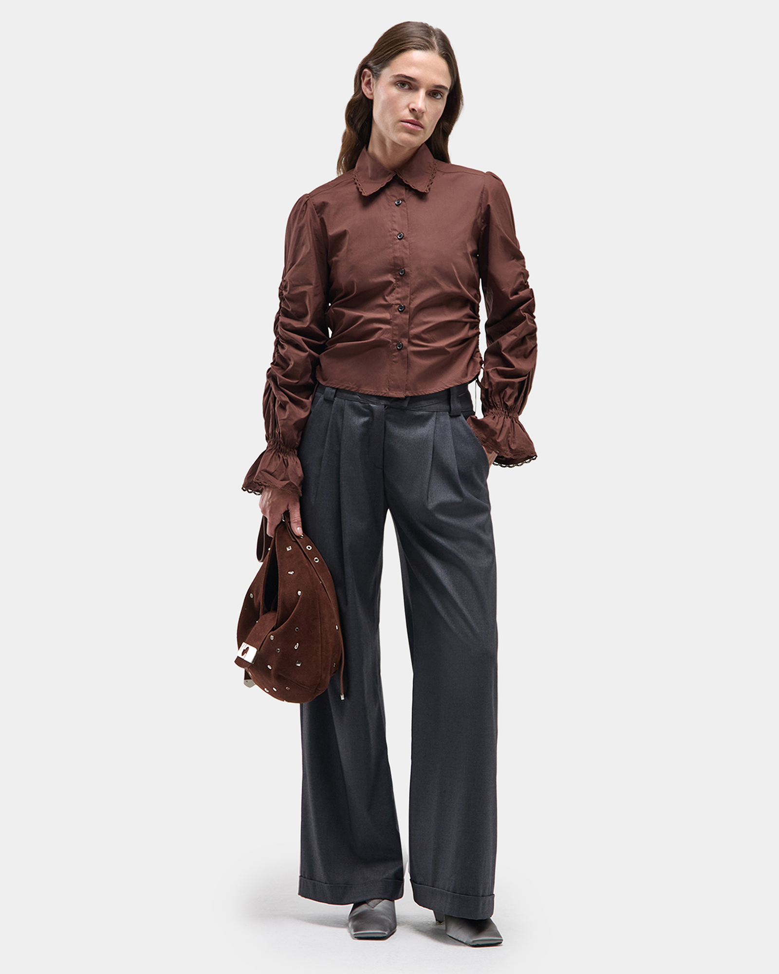 Sultana Ruched Shirt