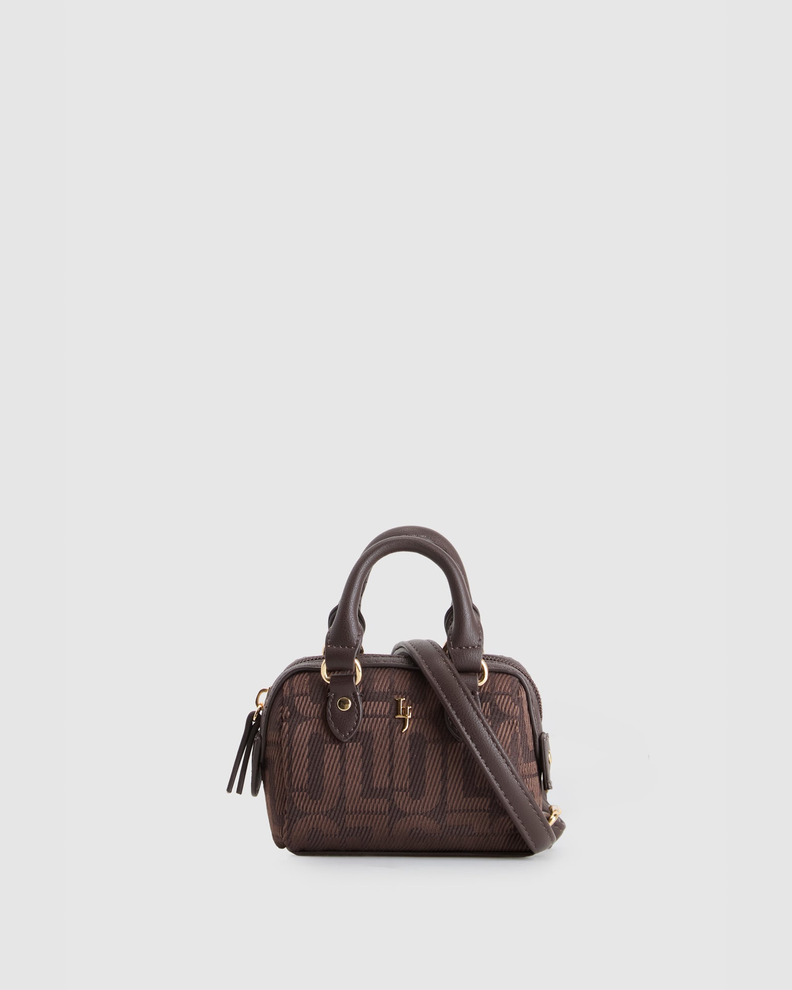 Jacquard Micro Crossbody Bag